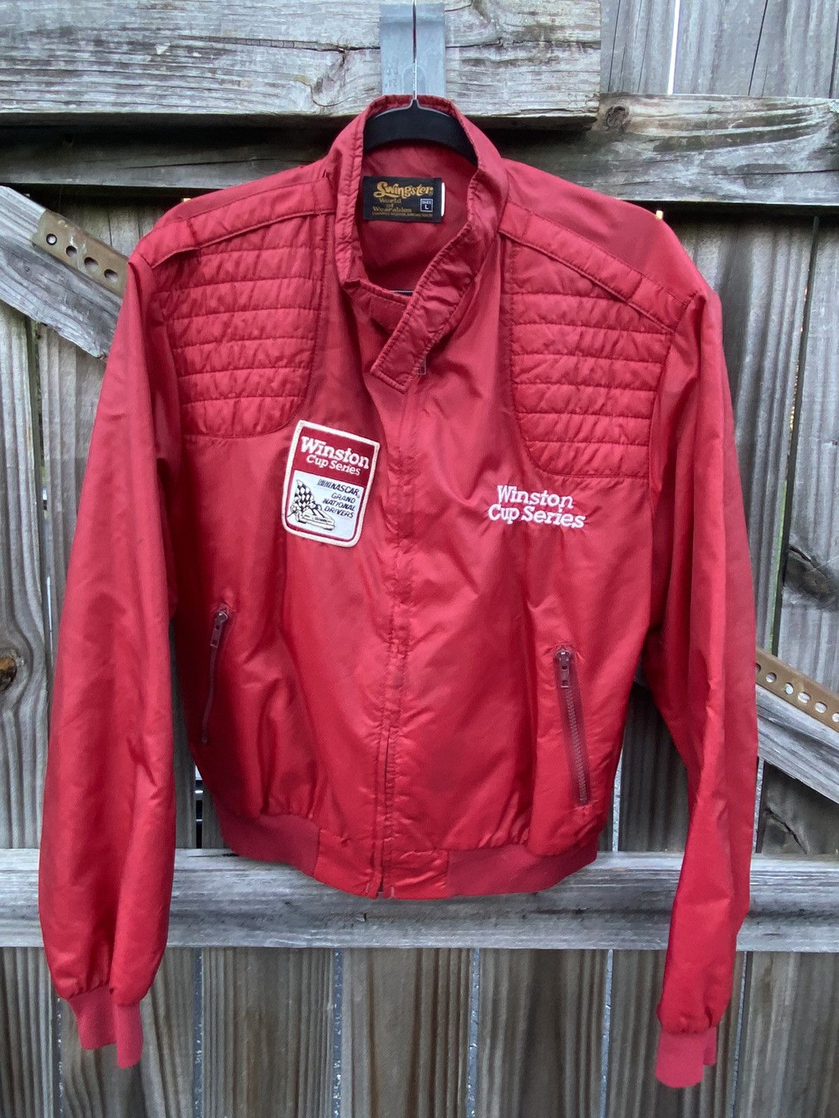 Sportswear Made in the USA Winston Racing Cup Series Bomber Jacket ...