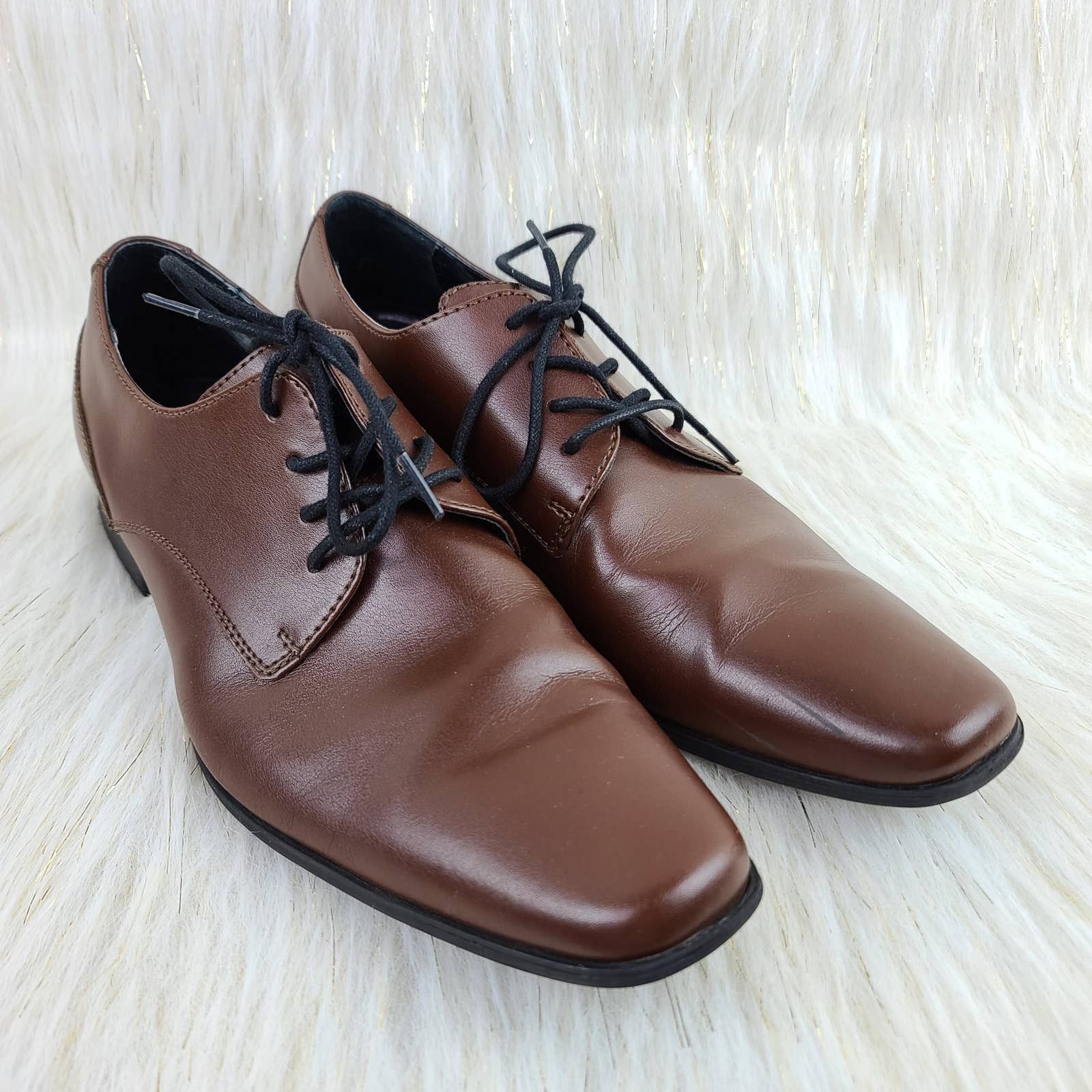 Calvin Klein Calvin Klein Men Brodie Oxford Shoe Brown Leather | Grailed