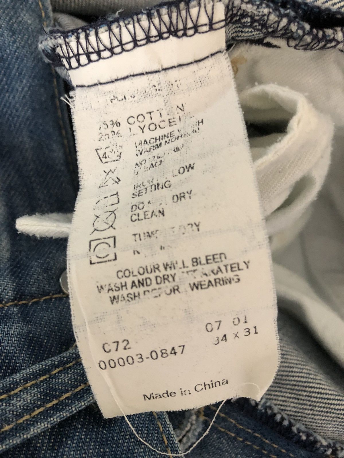 Levi's × Vintage Vintage 2001 Levi’s Engineered Denim Jeans Size US 34 / EU 50 - 20 Thumbnail