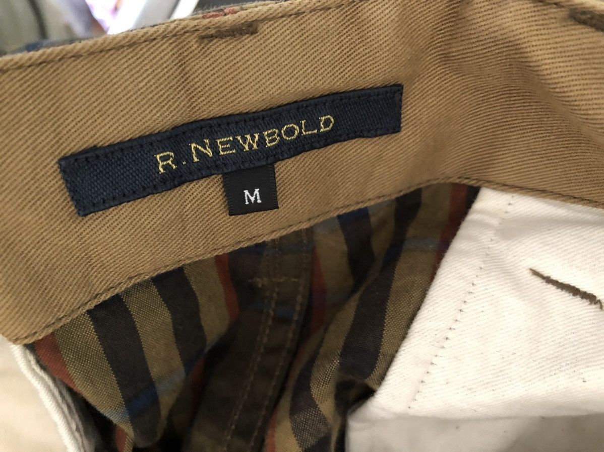 Paul Smith R. Newbold Classic Checkered Waxed Chinos Trouser Pant Size US 31 - 15 Thumbnail