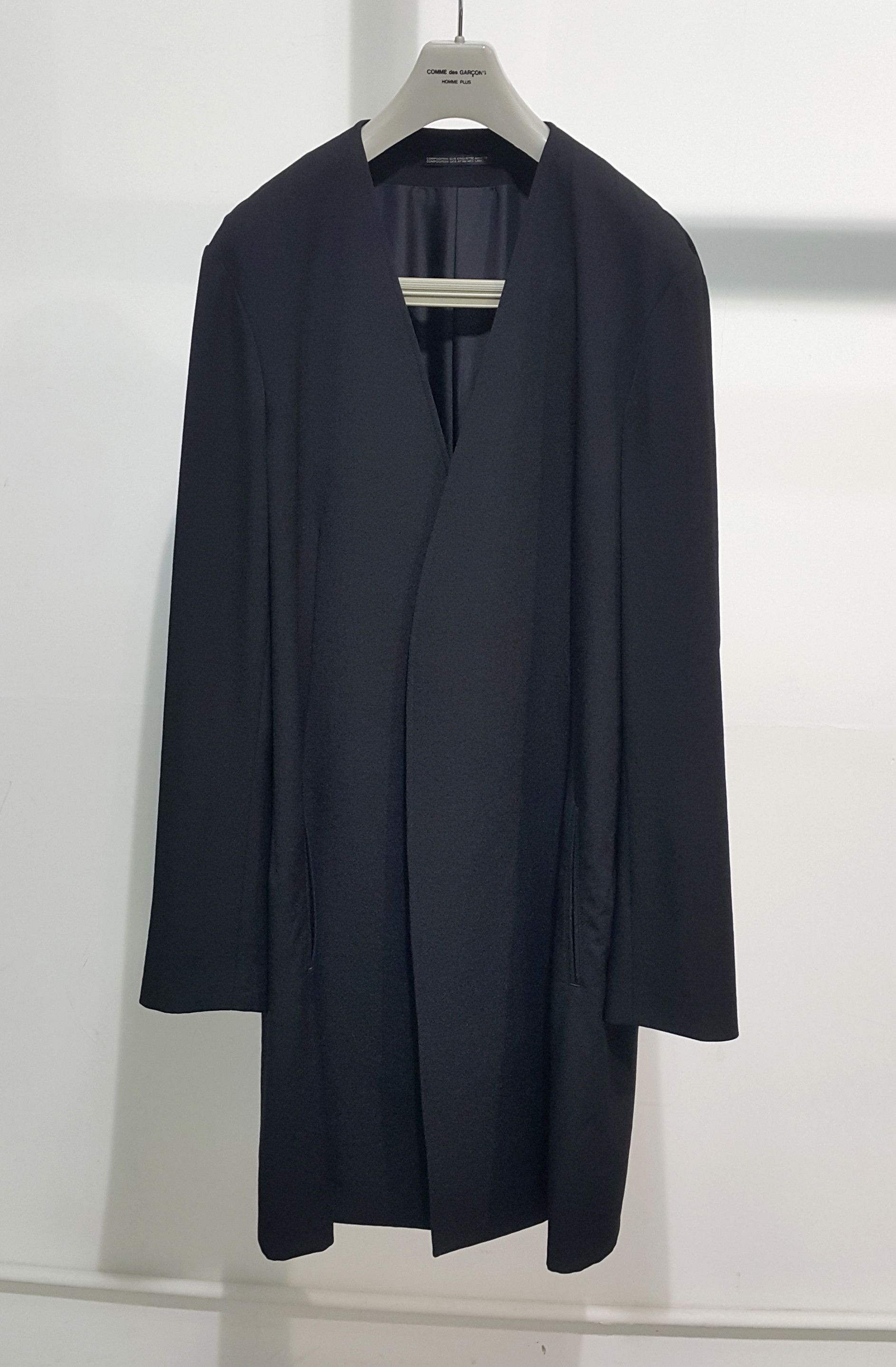 Yohji Yamamoto YYPH / Mainline / Pour Homme Wool Gabardine Coat Size US M / EU 48-50 / 2 - 1 Thumbnail