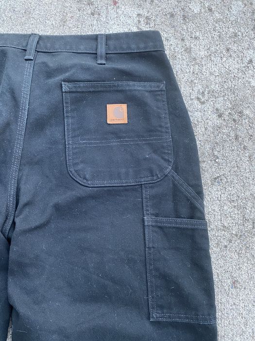 Vintage Vintage Y2K Carhartt Black Cargo Carpanter Pants | Grailed