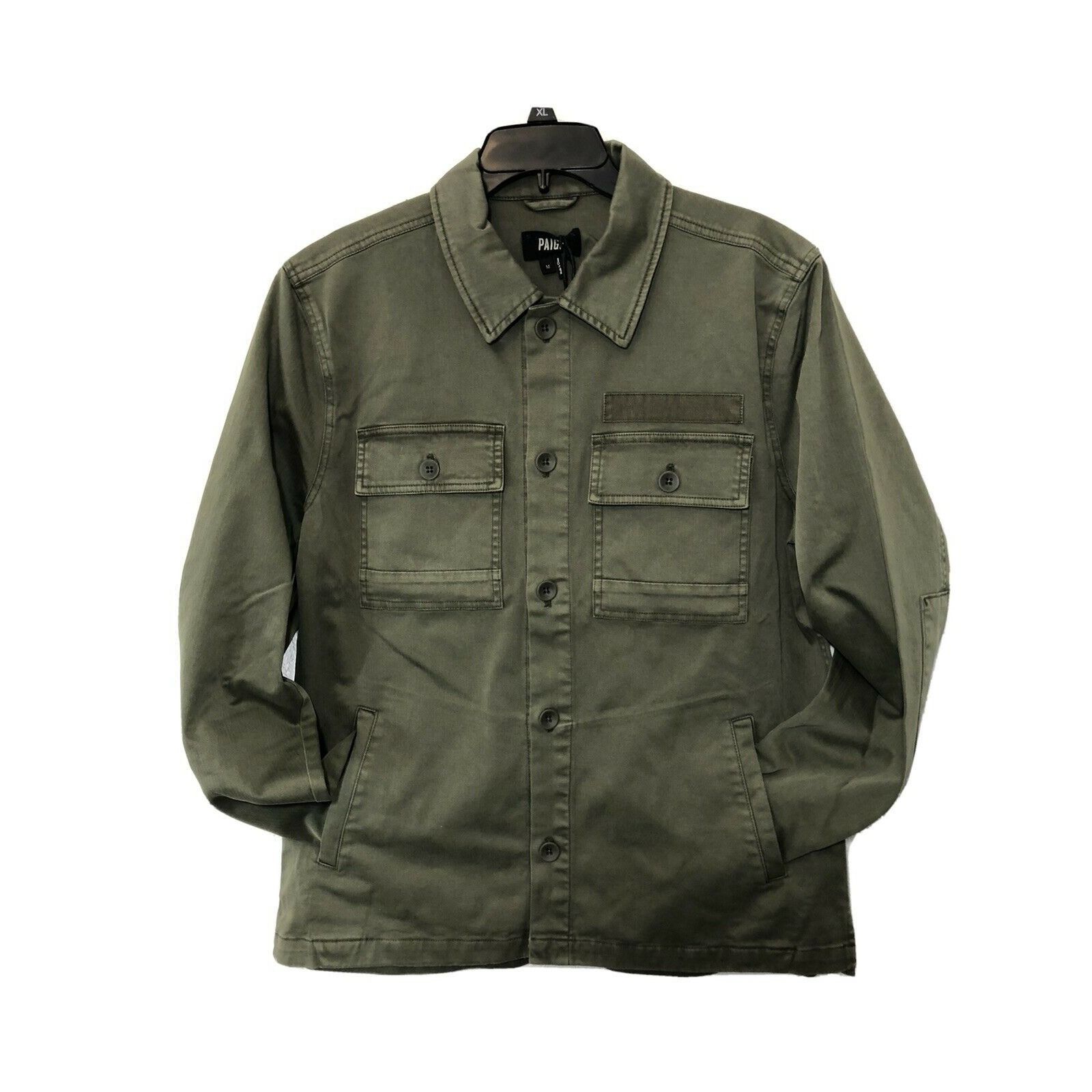 Paige Paige Men's ALVA Military Jacket Olive drab green MED Grailed