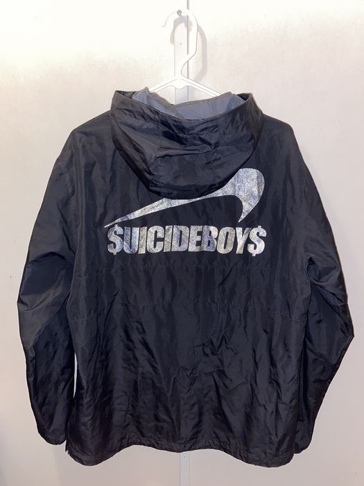 G59 Records SUICIDEBOYS UICIDEBOY Nike Swoosh Jacket Windbreaker