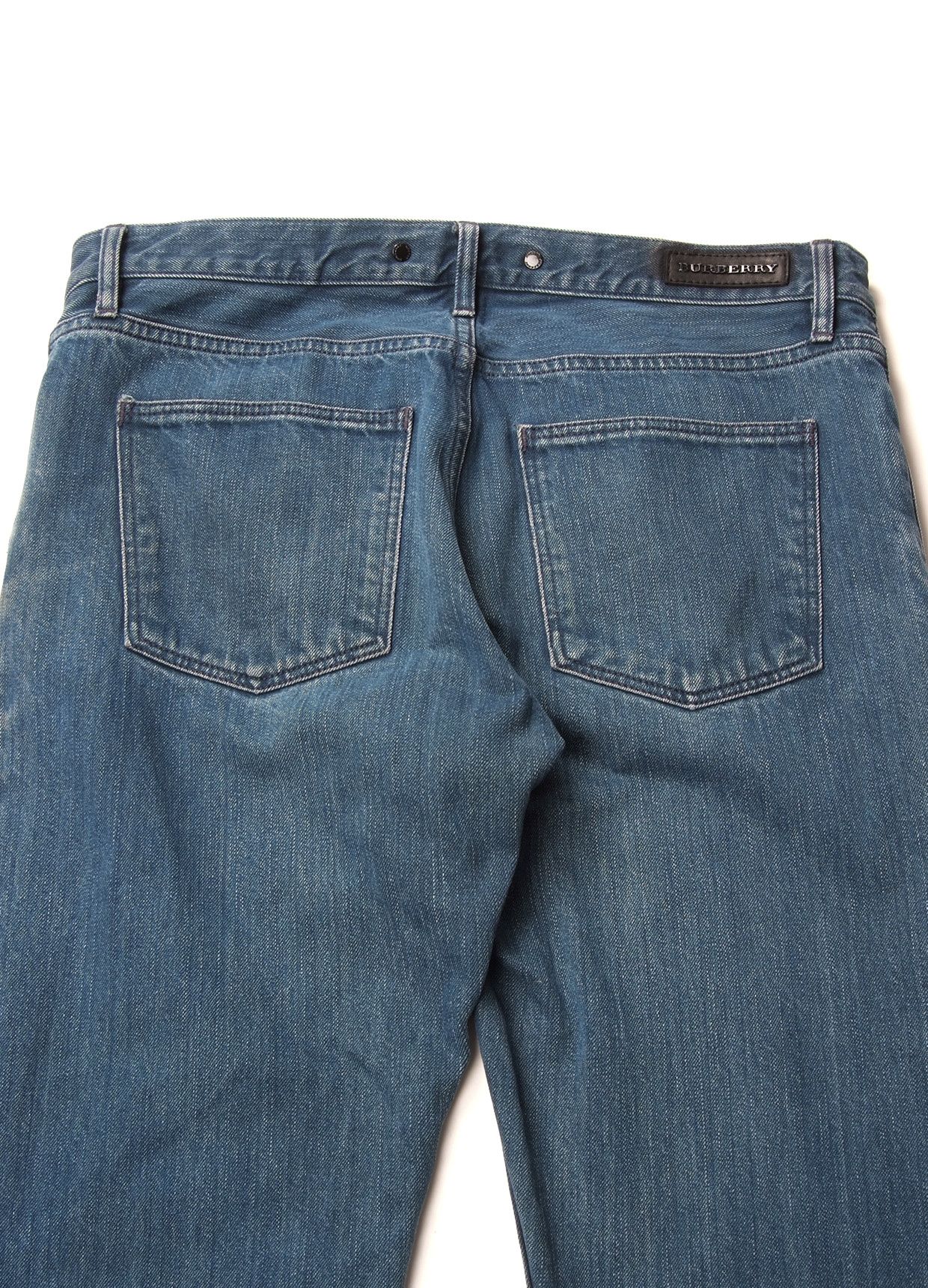 Burberry Burberry Straight Blue Denim Jeans Size US 32 / EU 48 - 6 Thumbnail