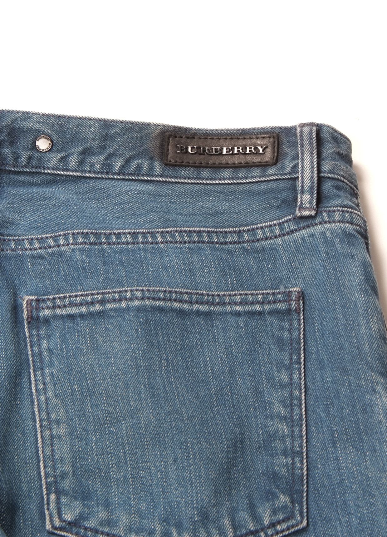 Burberry Burberry Straight Blue Denim Jeans Size US 32 / EU 48 - 7 Thumbnail