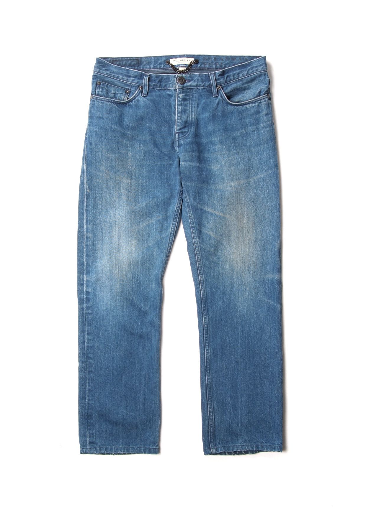 Burberry Burberry Straight Blue Denim Jeans Size US 32 / EU 48 - 1 Thumbnail