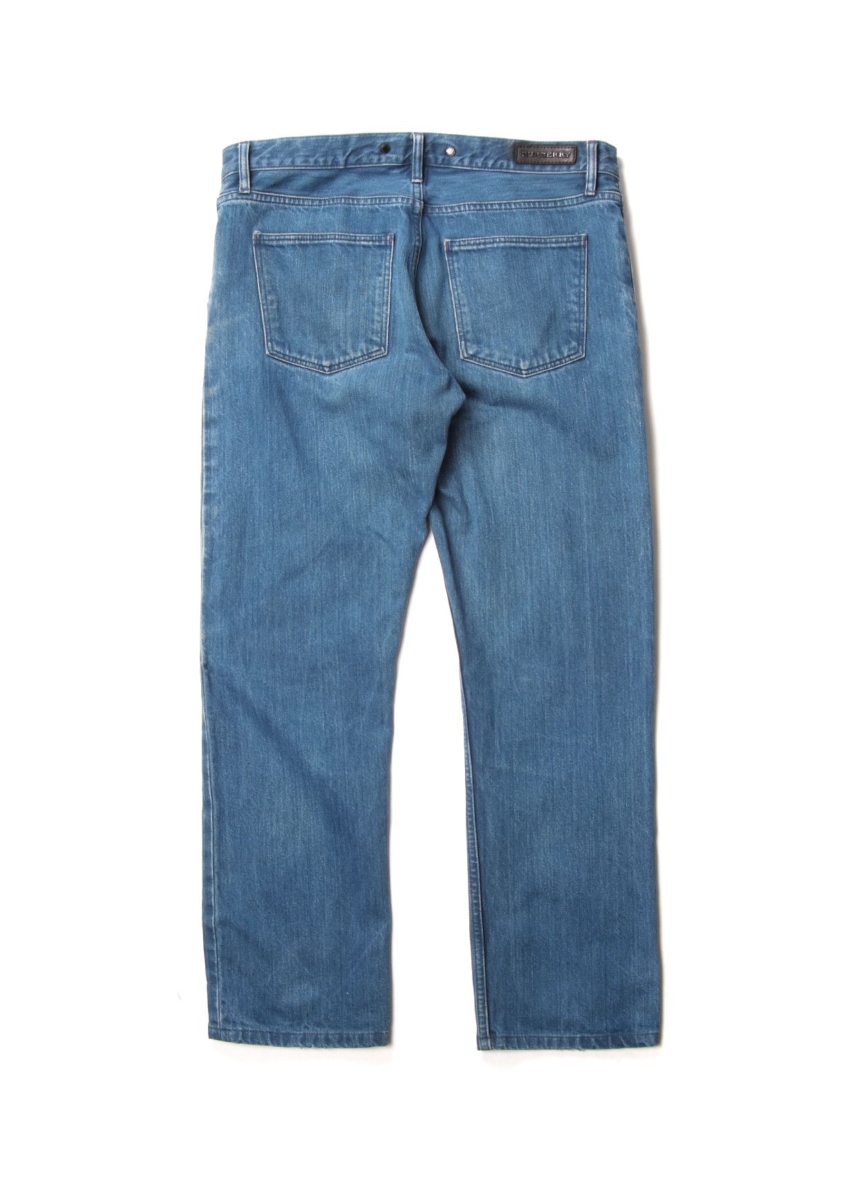 Burberry Burberry Straight Blue Denim Jeans Size US 32 / EU 48 - 2 Thumbnail