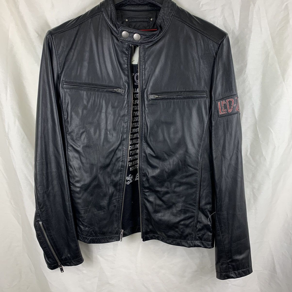Vintage Wilson s Leather Vintage Led Zeppelin Jacket Grailed