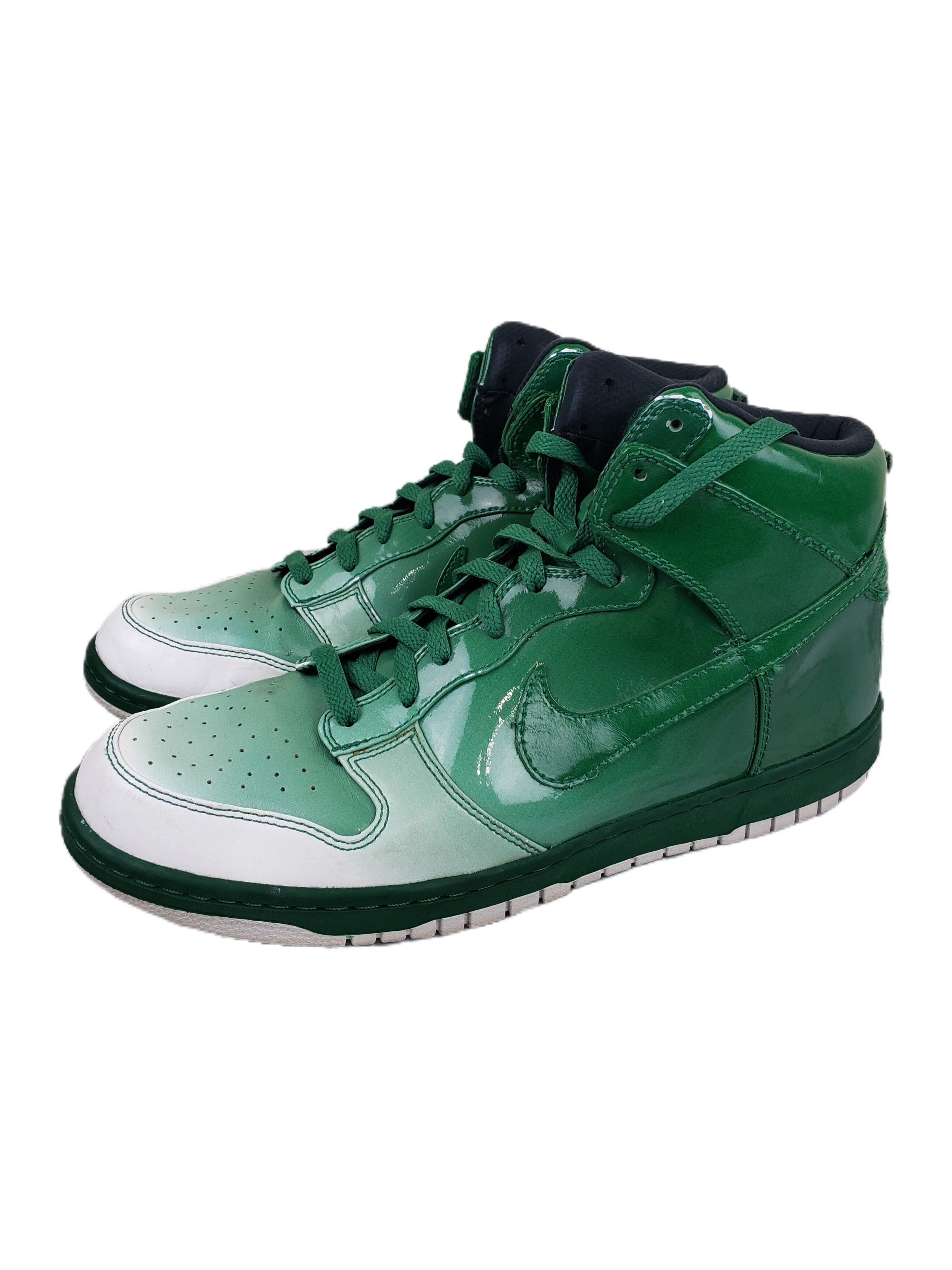 Pre-owned Nike Dunk High Spark Destroyer Green Shoes