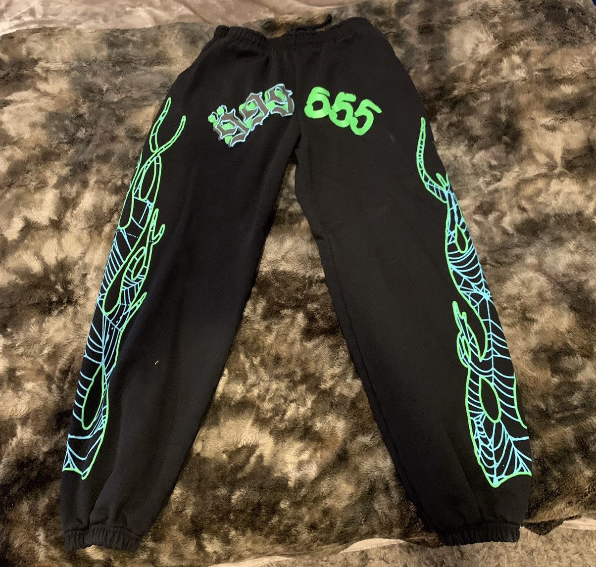 Spider Worldwide SPIDER X JUICE WRLD SWEATPANTS Grailed