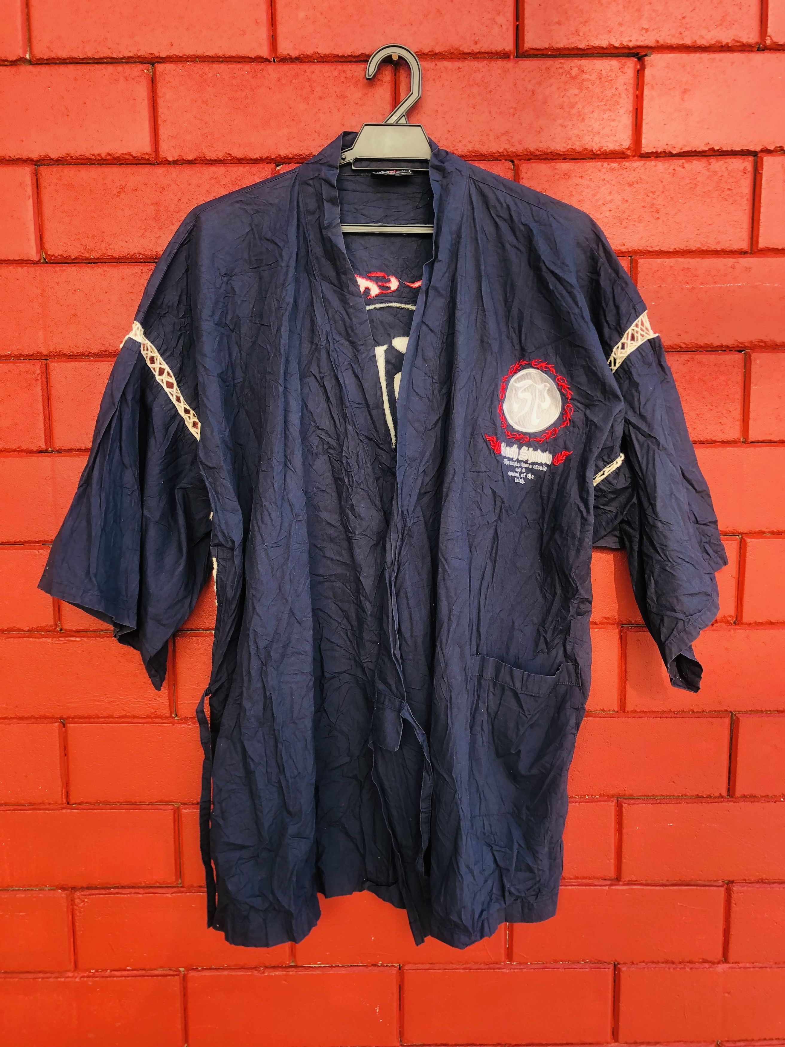 Japanese Brand Vintage Japanese Kimono Designer Fashion Style Size US L / EU 52-54 / 3 - 2 Thumbnail