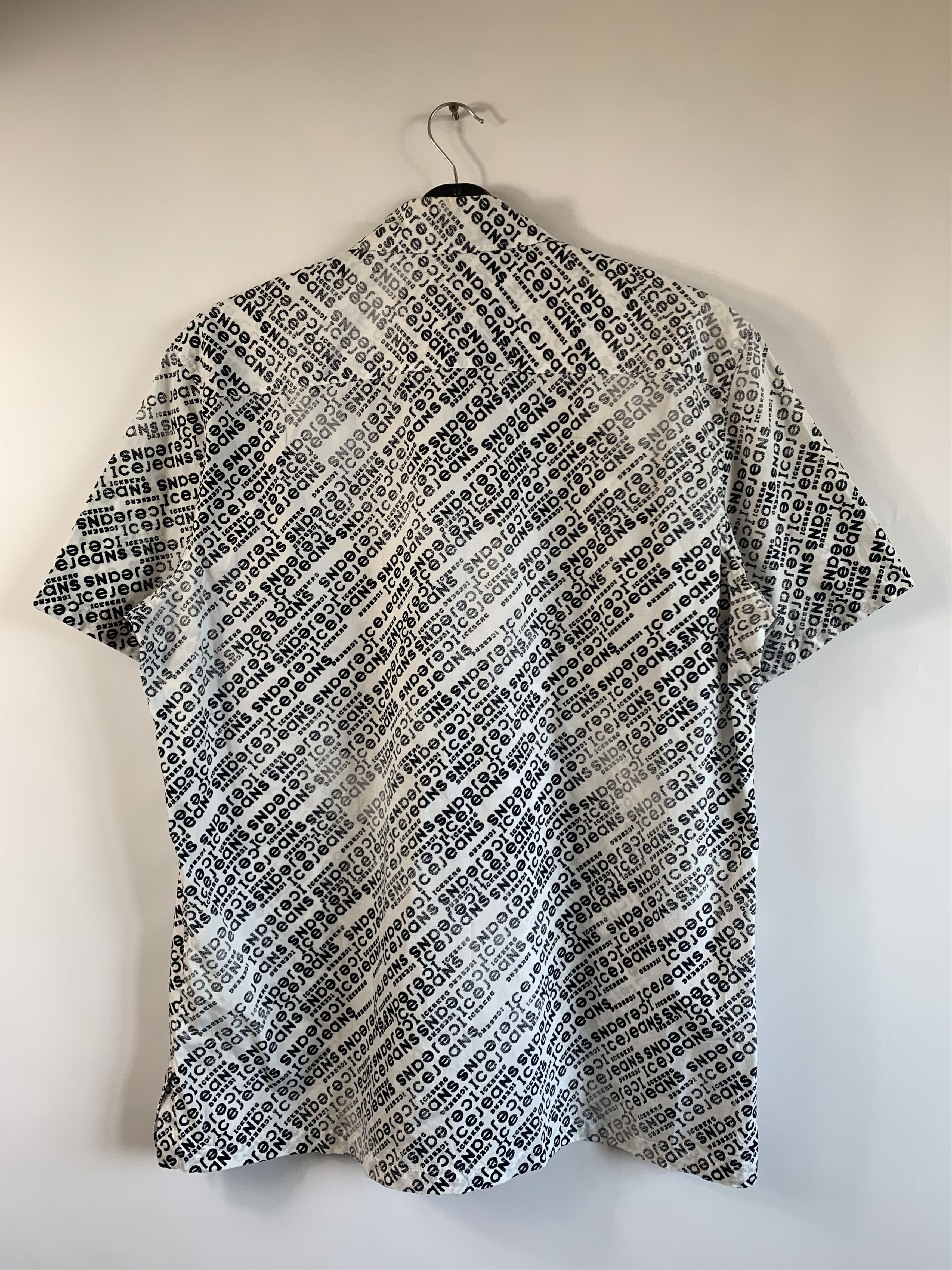 Iceberg Vintage monogram prints short sleeve shirt Iceberg jeans Size US XL / EU 56 / 4 - 2 Thumbnail