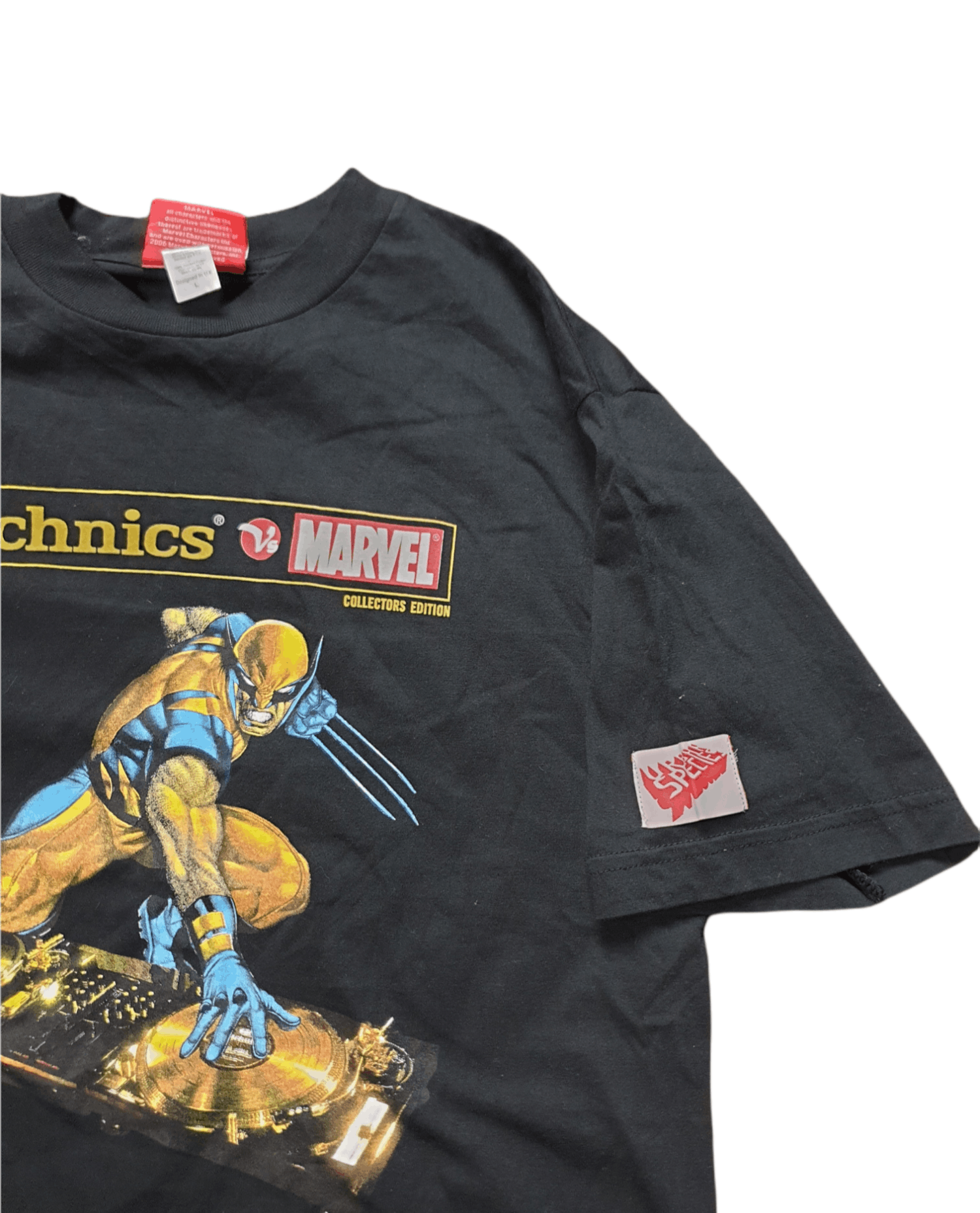 Marvel Comics × Vintage Vintage 2000s Technics vs marvel t shirt 