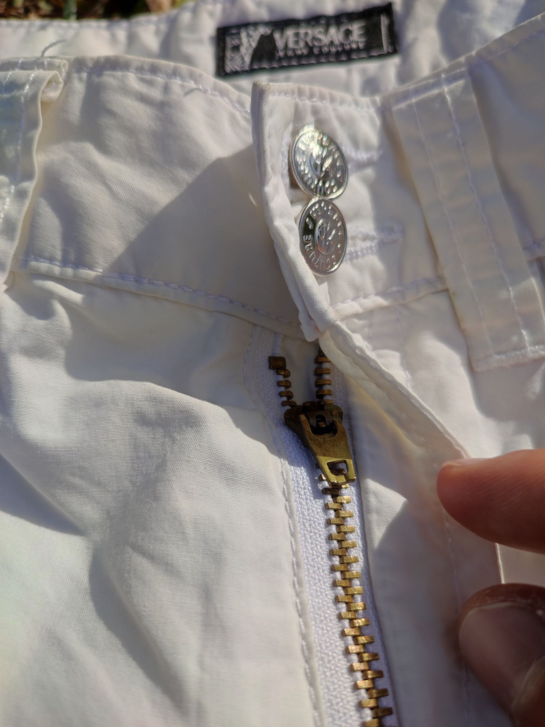 Versace Jeans Couture Versace vintage classic light pants Size US 33 - 5 Thumbnail