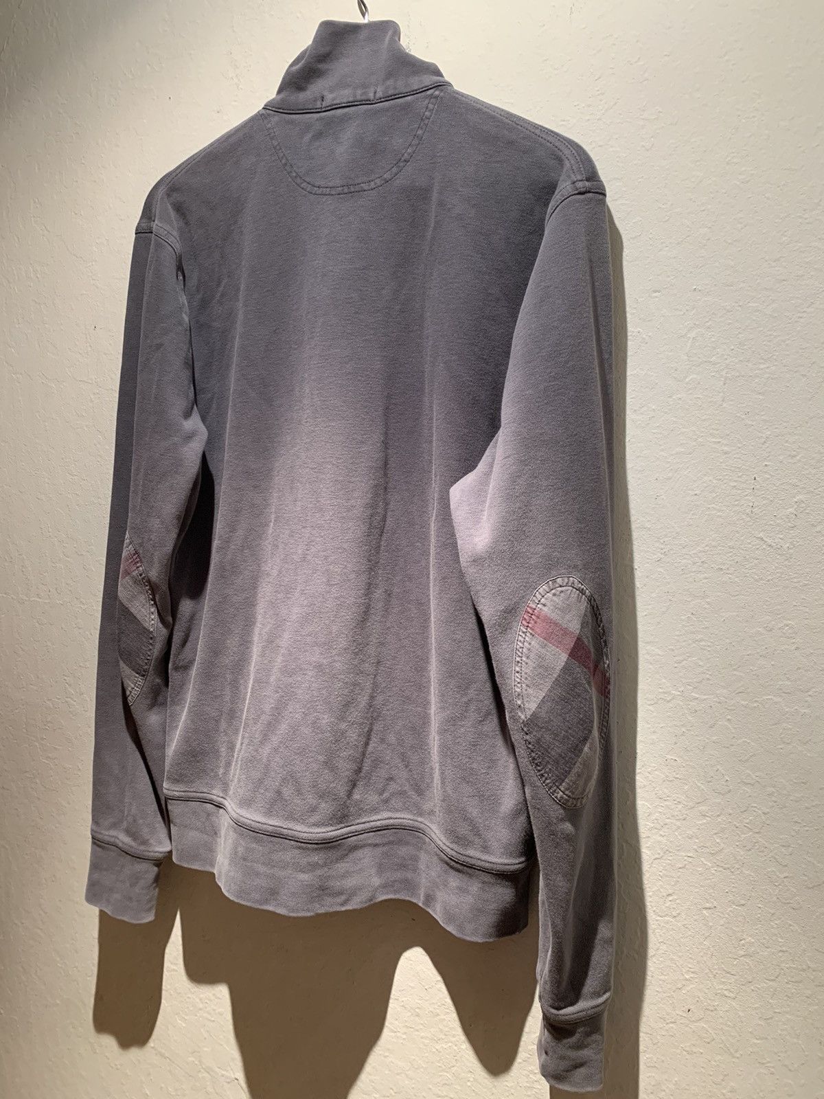 Burberry × Designer × Vintage *RARE* Vintage Burberry Half-Zip Heavyweight Sweater - M Size US M / EU 48-50 / 2 - 2 Thumbnail