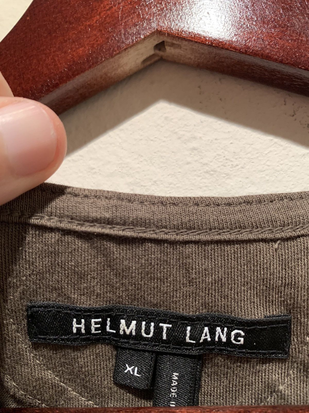 Designer × Helmut Lang *RARE* Helmut Lang Soft Shoulder Stripe Knit Shirt - XL Size US XL / EU 56 / 4 - 5 Thumbnail