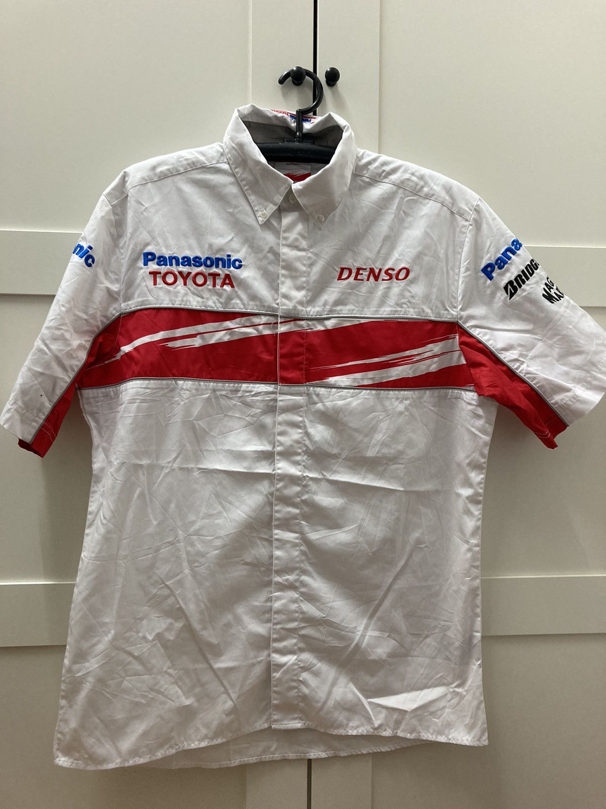 Vintage VINTAGE TOYOTA PANASONIC RACING TEAM SHIRT | Grailed