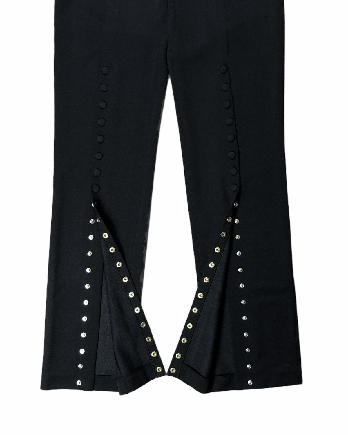 Jil Sander Luna Wool Button Detail Pants Navy - AW19