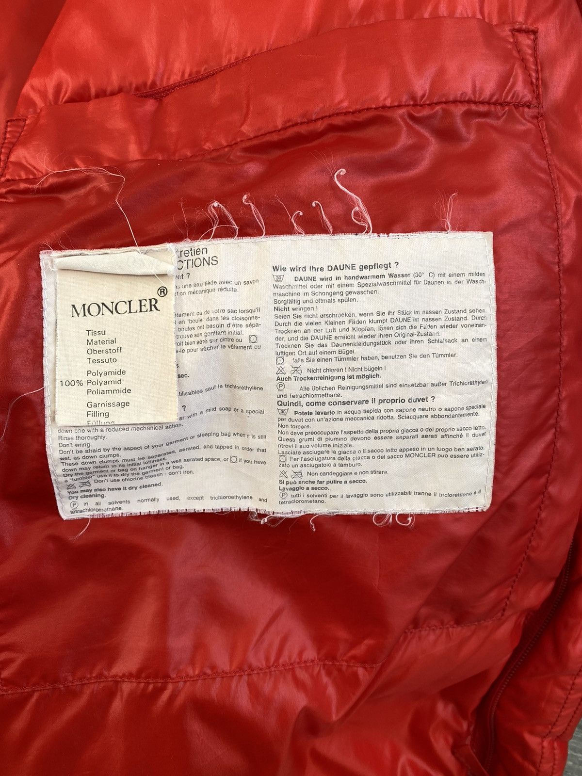 🔥Vintage Moncler Grenoble Down Jacket/Moncler Puffer Jacket