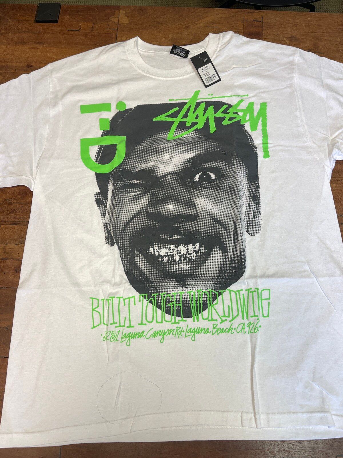 Stussy T - Shirt Stussy x ID magazine 40th anniversary - Goldie