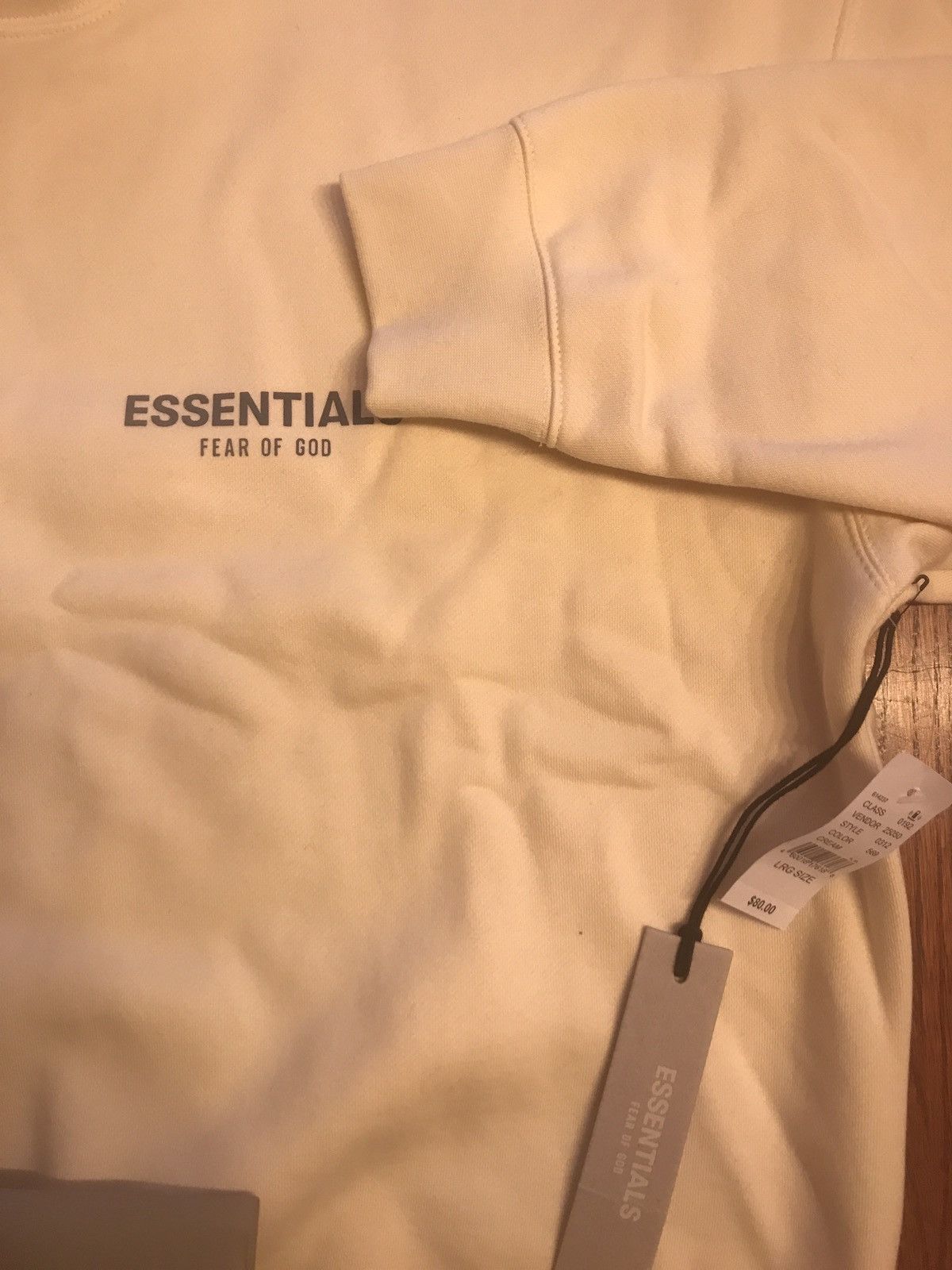 Fear of God FEAR OF GOD ESSENTIALS CREAM MOCK NECK SWEATER Size US L / EU 52-54 / 3 - 3 Thumbnail