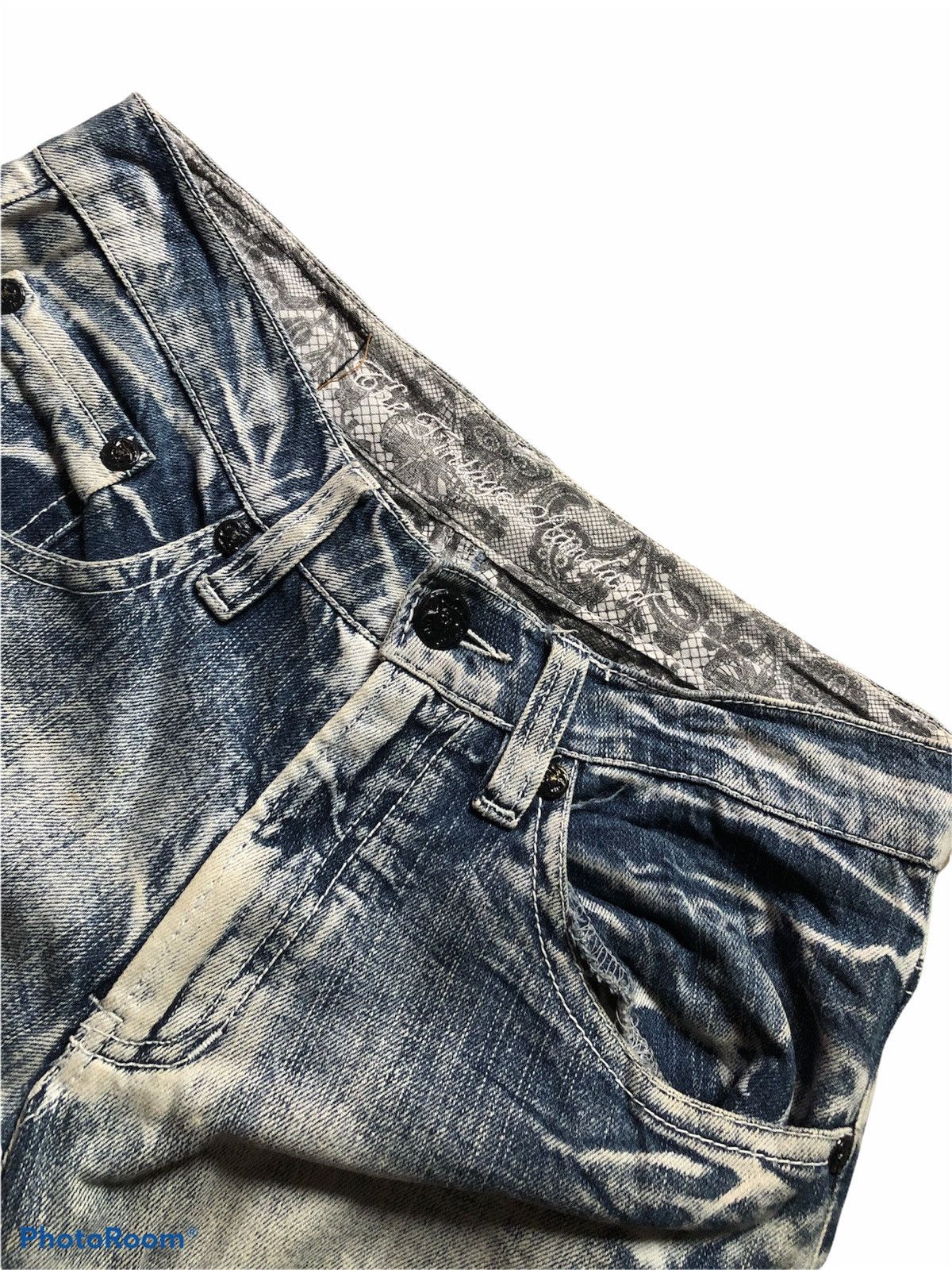 Japanese Brand RIPPED DISTRESSED JAPANESSE BRAND Size US 31 - 5 Thumbnail