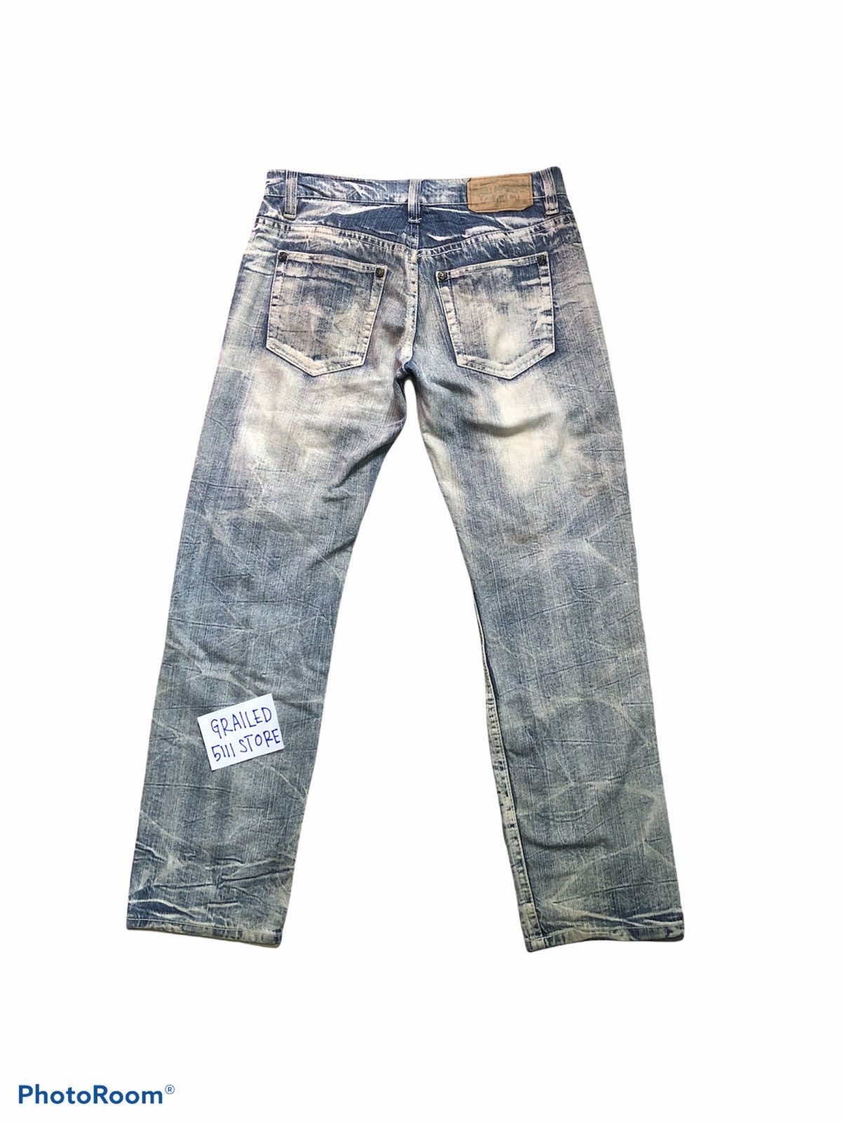 Japanese Brand RIPPED DISTRESSED JAPANESSE BRAND Size US 31 - 2 Thumbnail