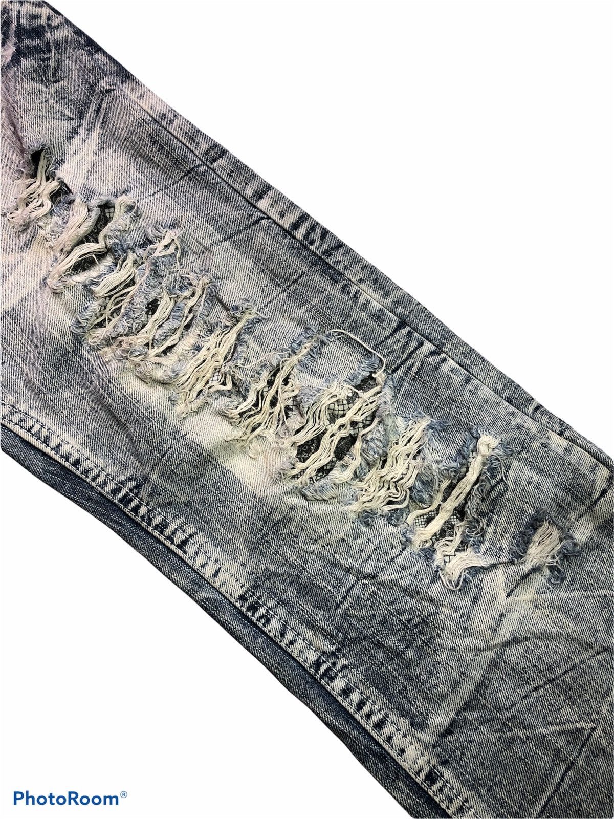 Japanese Brand RIPPED DISTRESSED JAPANESSE BRAND Size US 31 - 7 Thumbnail