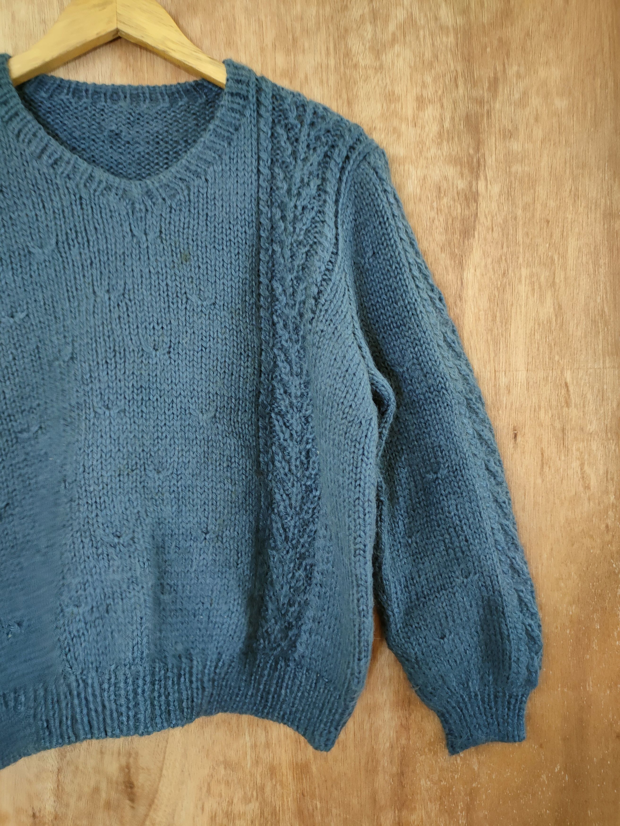 Aran Isles Knitwear × Japanese Brand Japan aran isle cable knitwear art #46-679 Size US S / EU 44-46 / 1 - 3 Thumbnail