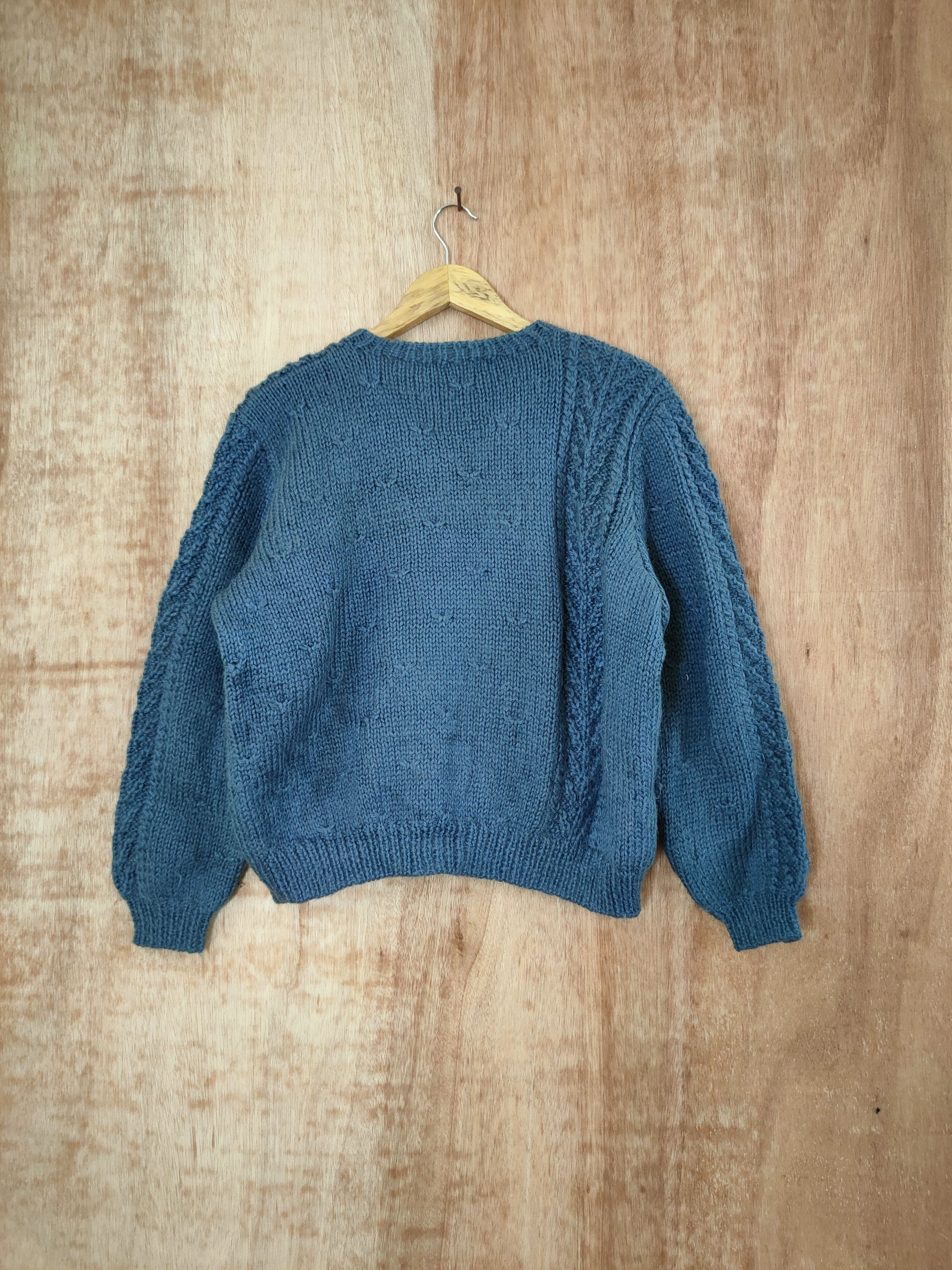 Aran Isles Knitwear × Japanese Brand Japan aran isle cable knitwear art #46-679 Size US S / EU 44-46 / 1 - 6 Thumbnail