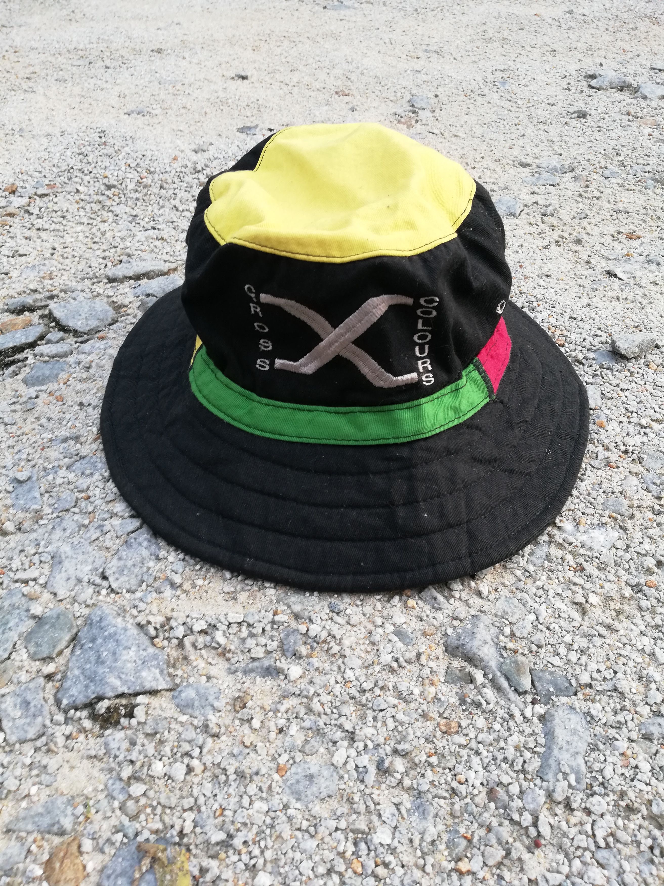 Vintage Vintage 90s Cross Color Bucket Hat | Grailed