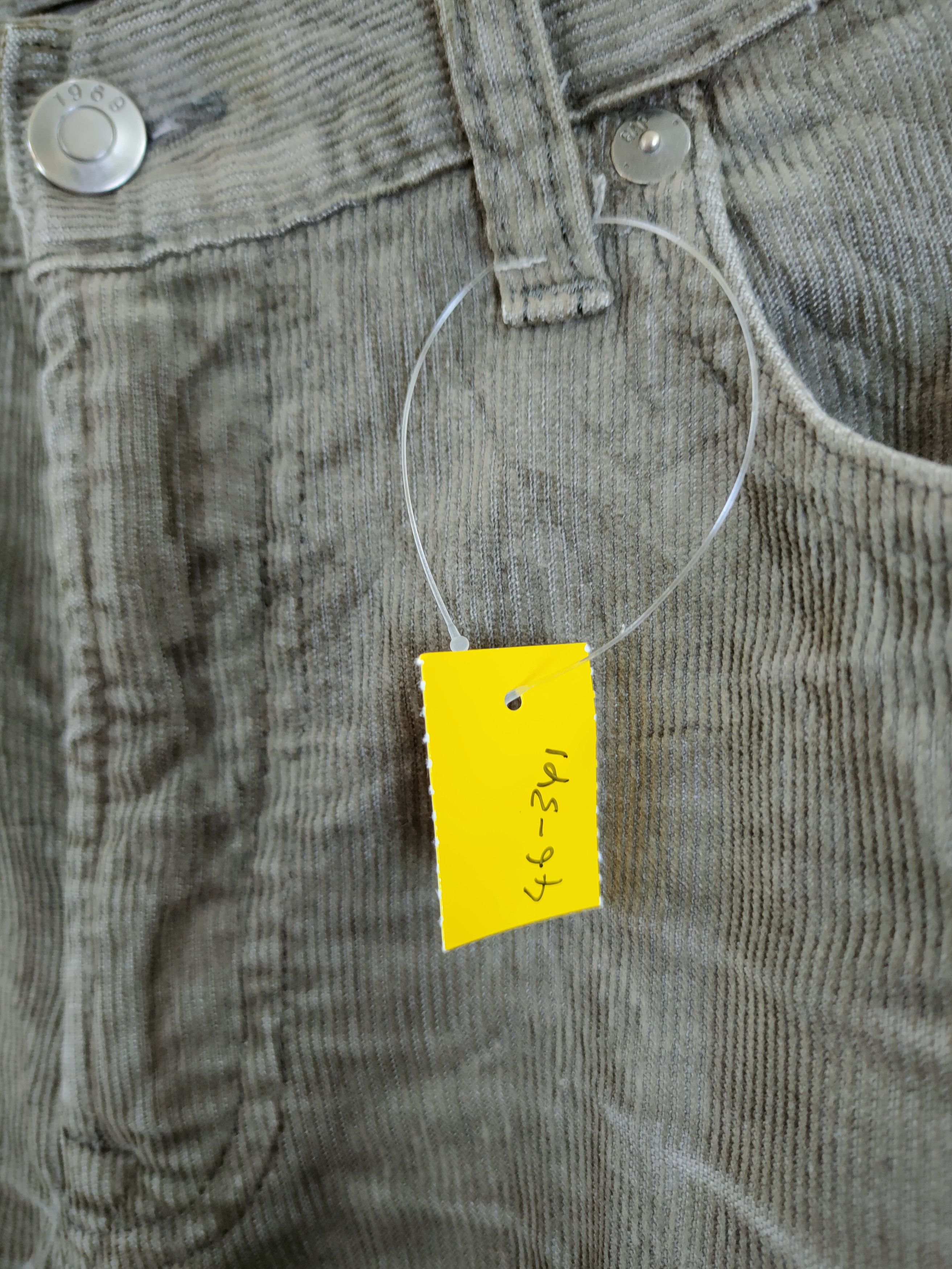 Gap DLL Gap corduroy slim faded distressed cargo pants #46-341 Size US 32 / EU 48 - 5 Thumbnail