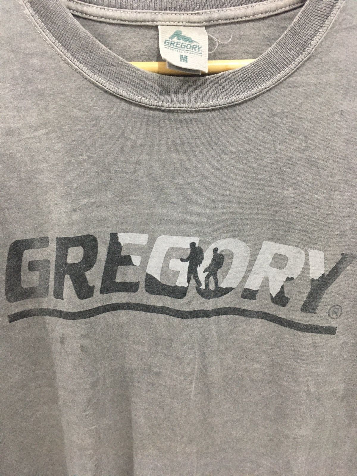 Gregory × Vintage Vintage Gregory 90s trashed design faded tee Size US L / EU 52-54 / 3 - 3 Thumbnail