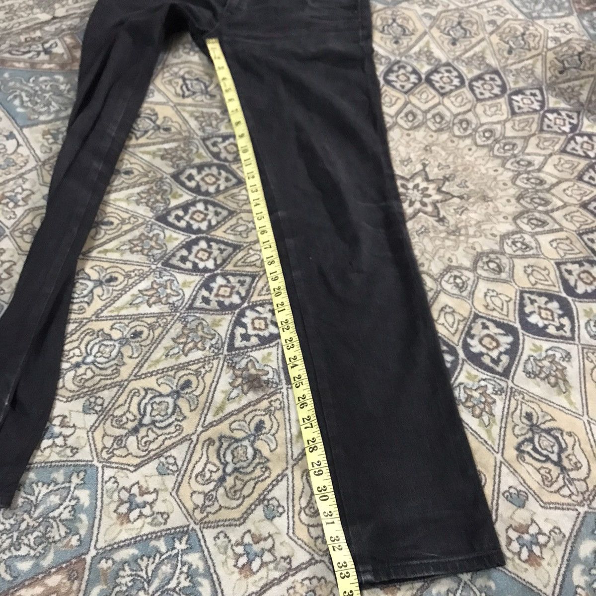 FACTOTUM Japanese Brand FACTOTUM Denim Skinny Low Rise Size US 30 / EU 46 - 17 Thumbnail