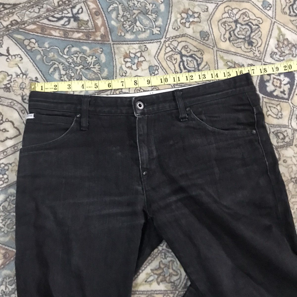 FACTOTUM Japanese Brand FACTOTUM Denim Skinny Low Rise Size US 30 / EU 46 - 15 Thumbnail