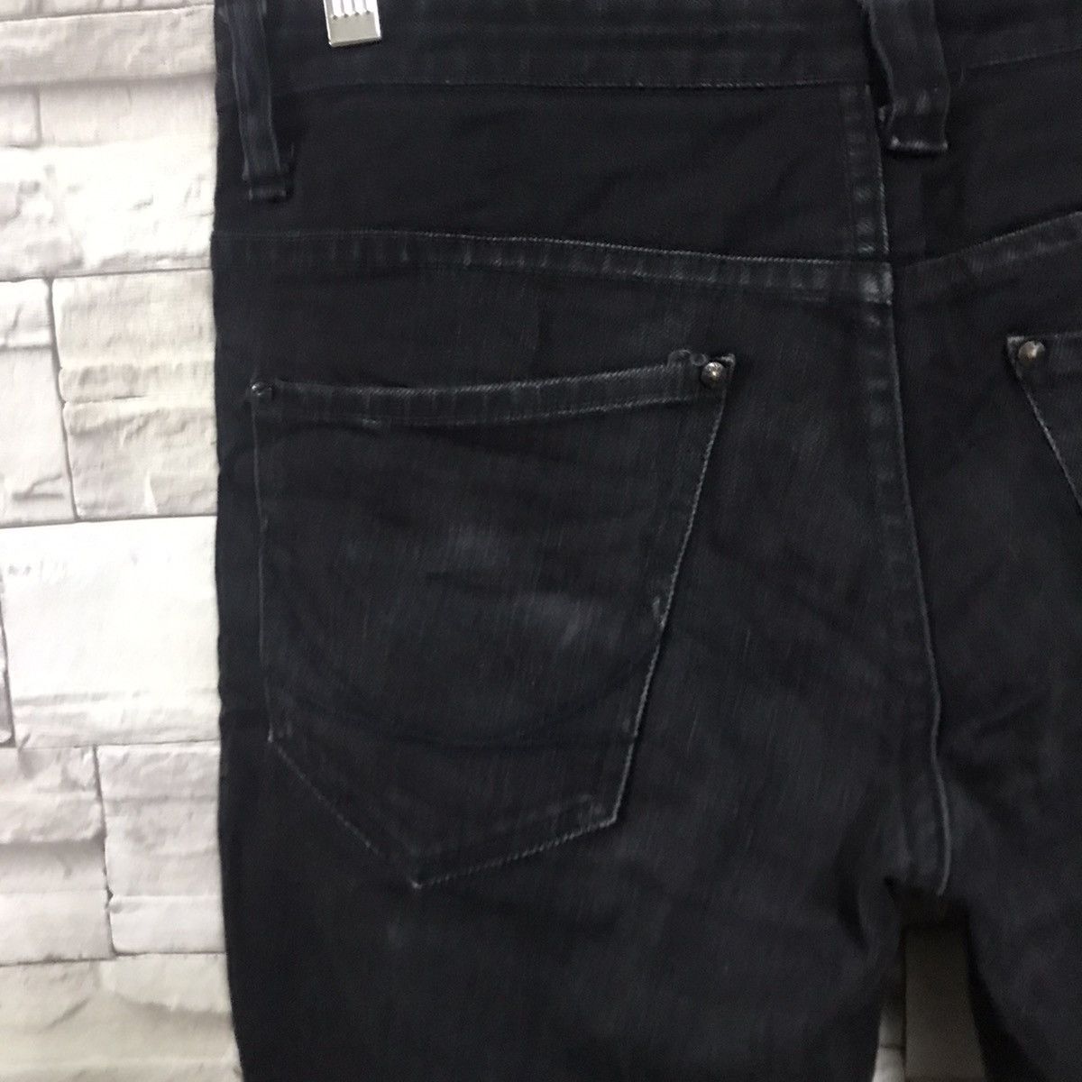 FACTOTUM Japanese Brand FACTOTUM Denim Skinny Low Rise Size US 30 / EU 46 - 9 Thumbnail
