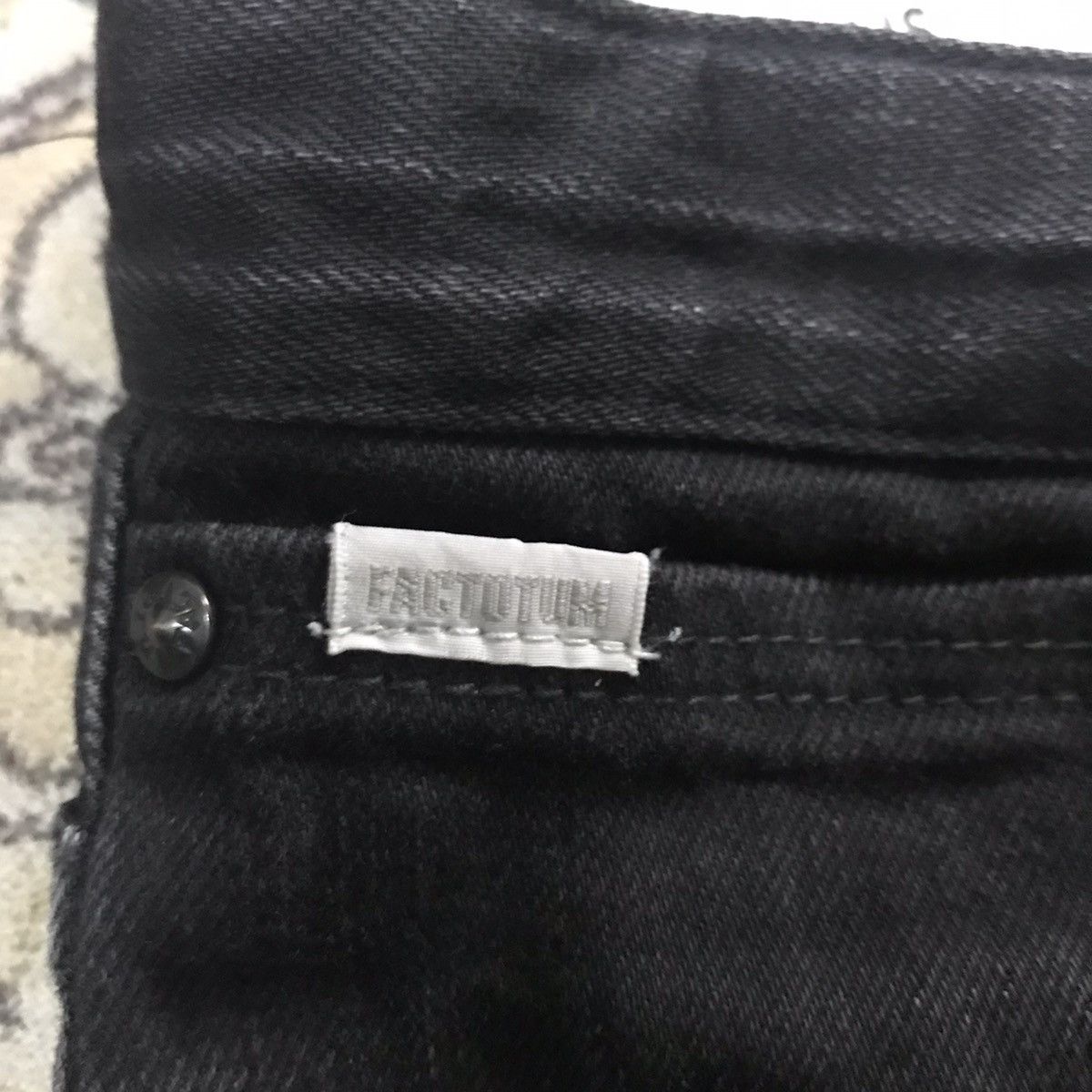 FACTOTUM Japanese Brand FACTOTUM Denim Skinny Low Rise Size US 30 / EU 46 - 12 Thumbnail