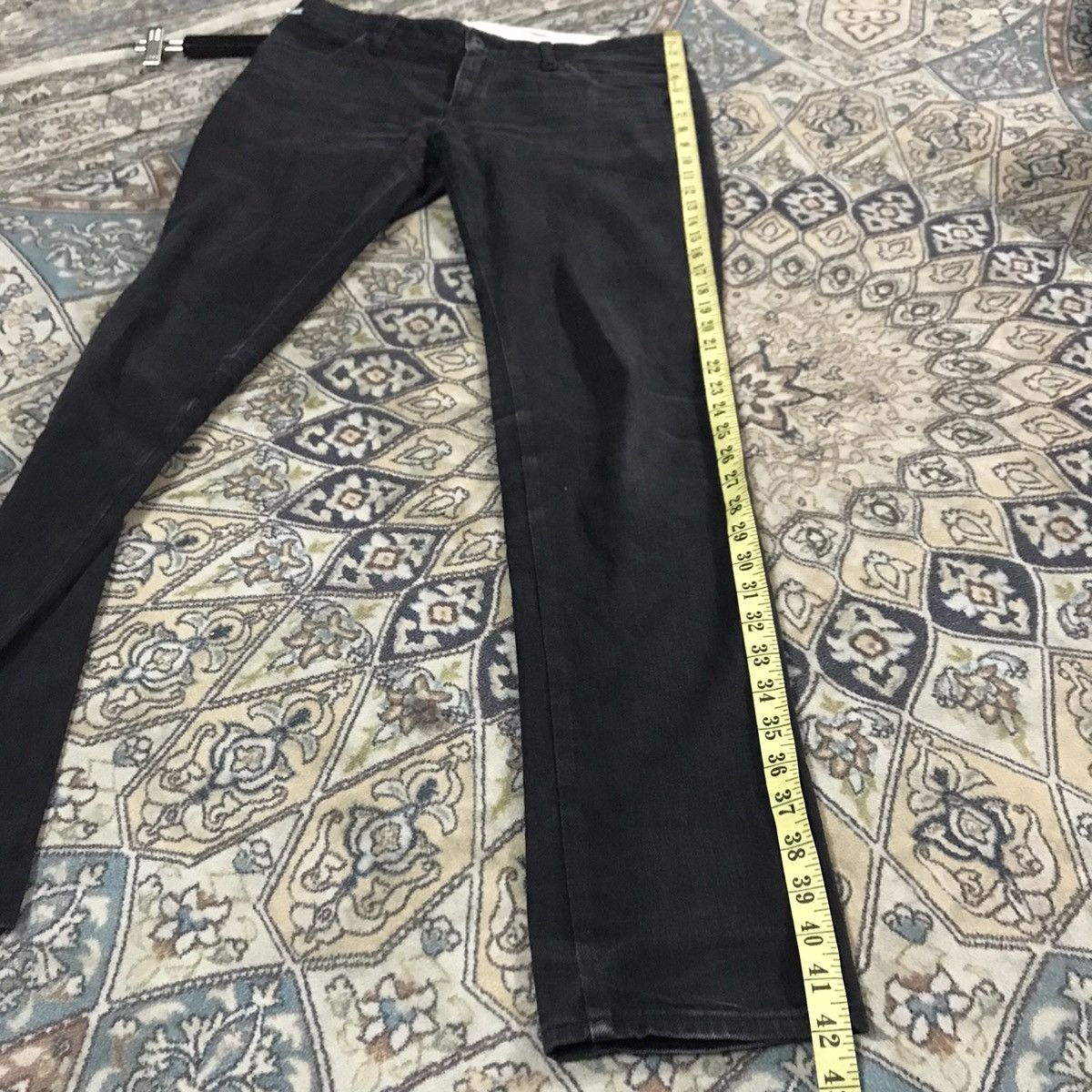 FACTOTUM Japanese Brand FACTOTUM Denim Skinny Low Rise Size US 30 / EU 46 - 16 Thumbnail