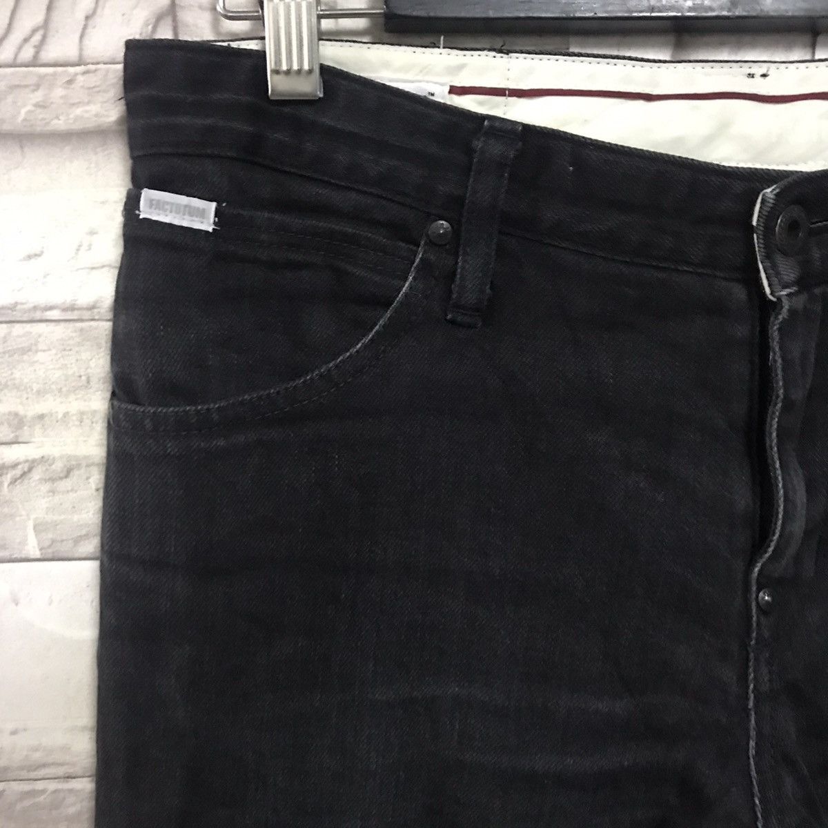 FACTOTUM Japanese Brand FACTOTUM Denim Skinny Low Rise Size US 30 / EU 46 - 5 Thumbnail