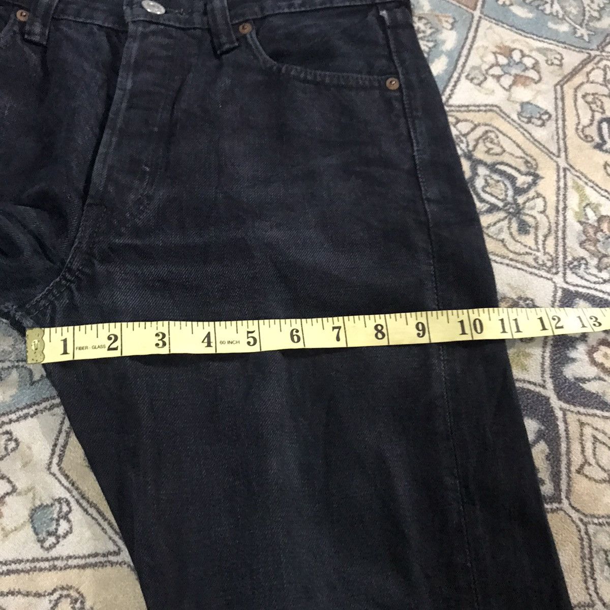 Full Count & Co. Japanese Brand Fullcount Denim Super Black Size US 30 / EU 46 - 16 Thumbnail