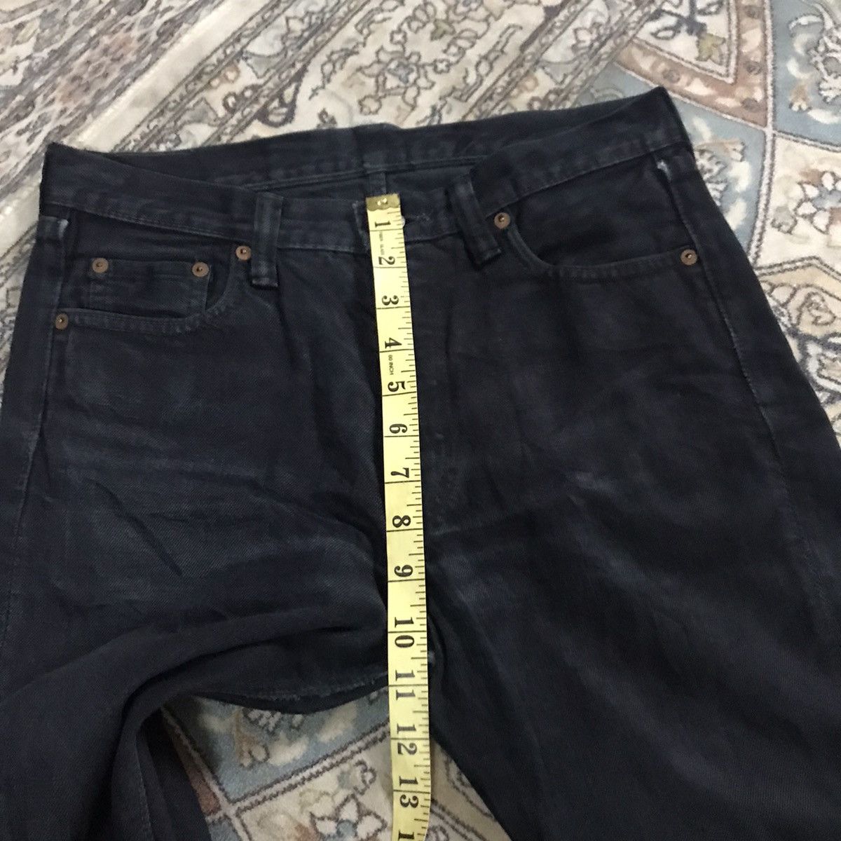 Full Count & Co. Japanese Brand Fullcount Denim Super Black Size US 30 / EU 46 - 15 Thumbnail
