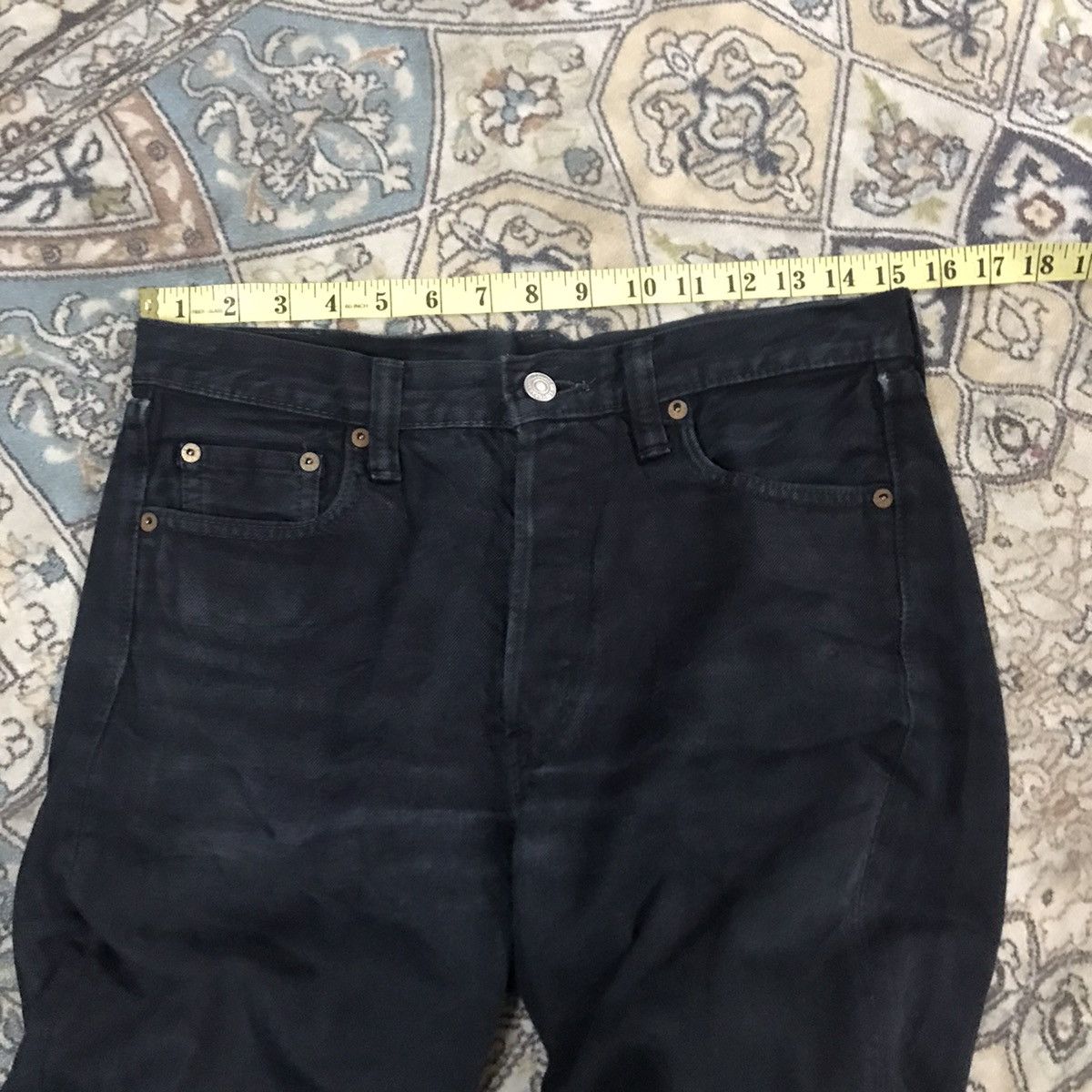 Full Count & Co. Japanese Brand Fullcount Denim Super Black Size US 30 / EU 46 - 12 Thumbnail