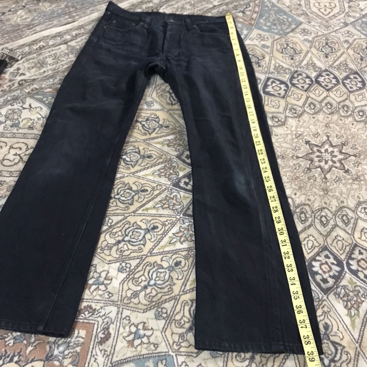 Full Count & Co. Japanese Brand Fullcount Denim Super Black Size US 30 / EU 46 - 13 Thumbnail