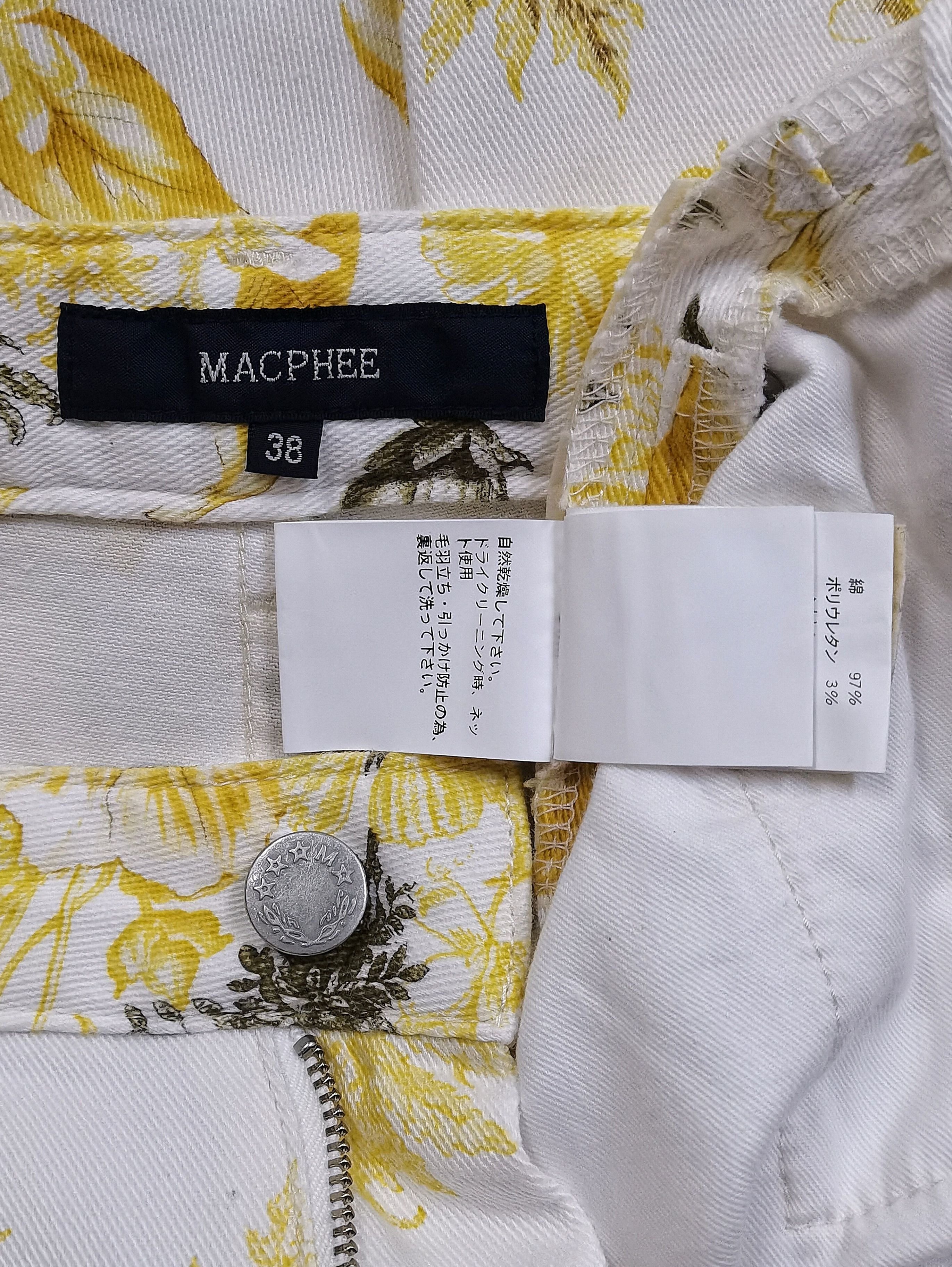 Art Comes First TOMORROWLAND Made in Japan Fullprint Floral Skinny Jeans Size US 31 - 18 Thumbnail