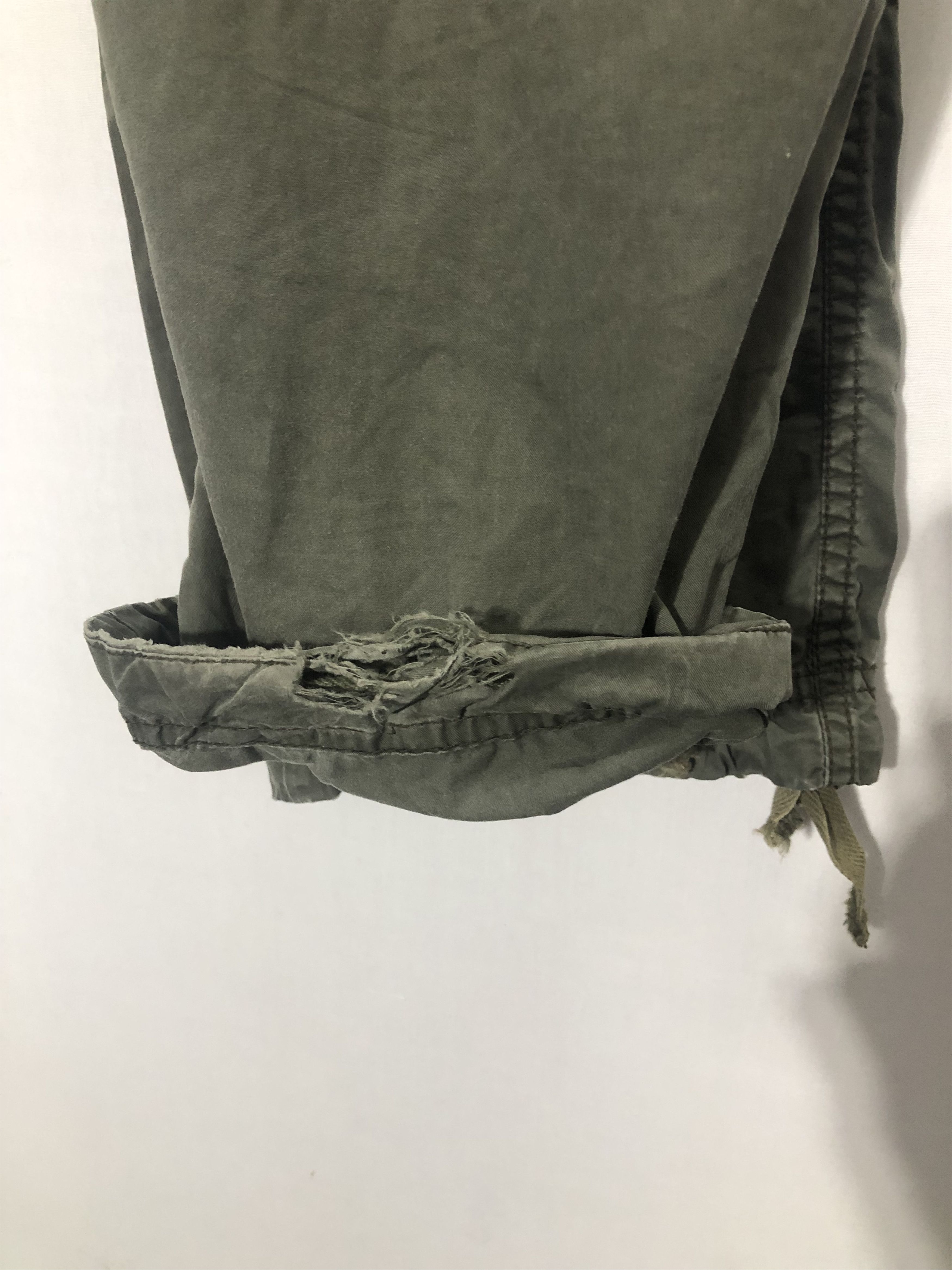 Japanese Brand JAPANESE BRAND FADED GREEN CARGO PANTS (#147) Size US 34 / EU 50 - 11 Thumbnail