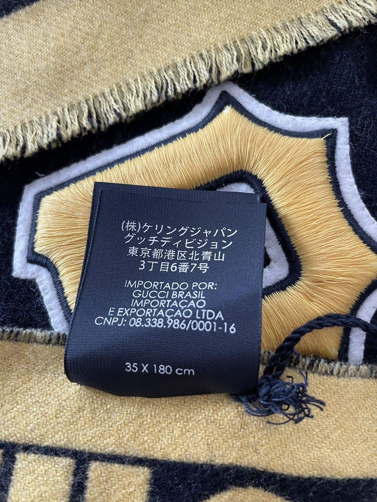 Gucci × MLB Super Limited Gucci x Pittsburgh Pirates Runway Scarf NEW Size ONE SIZE - 14 Thumbnail