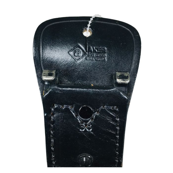 Aker Badge Holder Aker Leather 590 Clip-On Federal Badge Holder