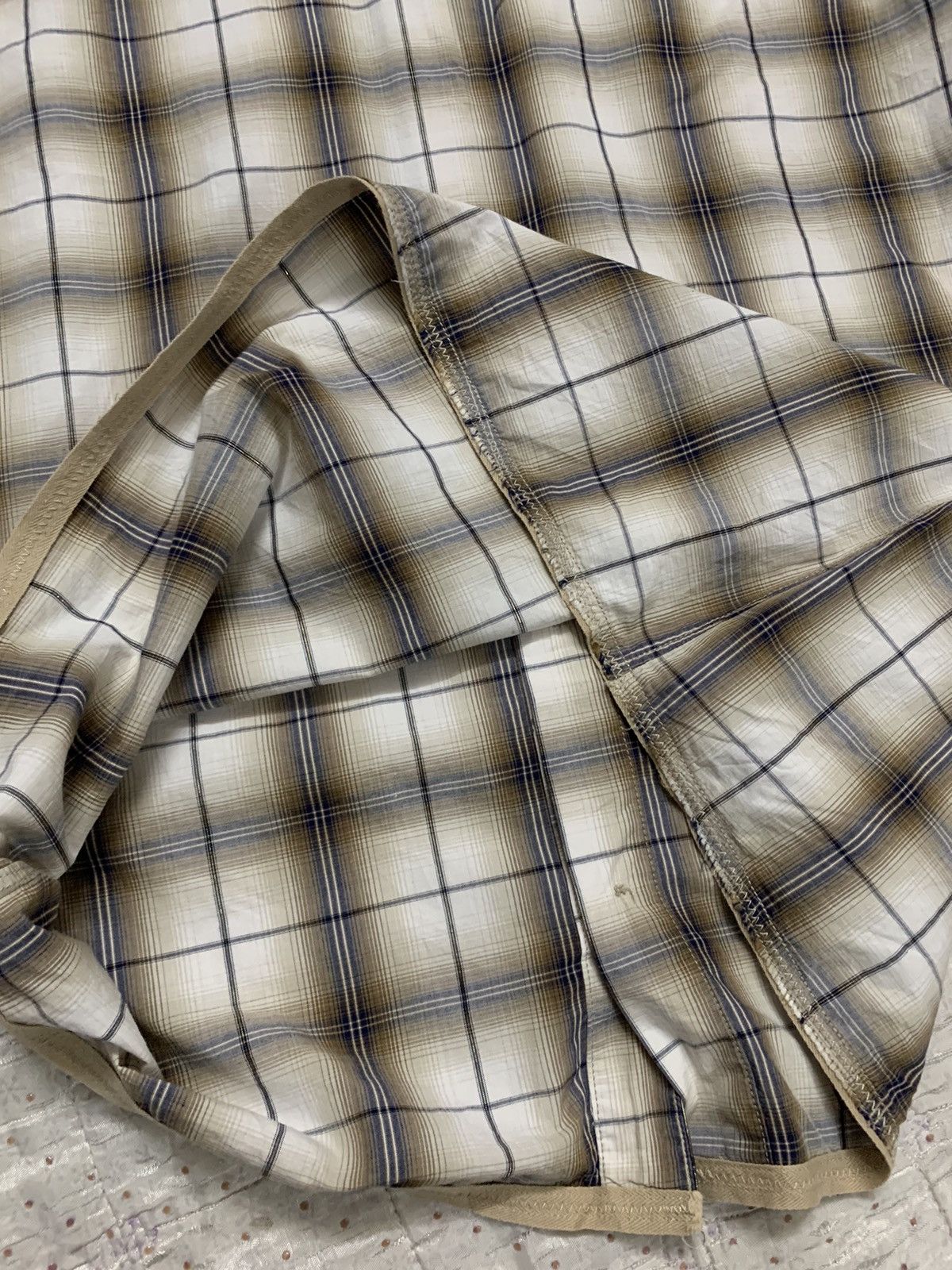 Flannel × Marithe + Francois Girbaud Marithe Francois Girbraud Flannel Studed Button Shirt Size US M / EU 48-50 / 2 - 7 Thumbnail