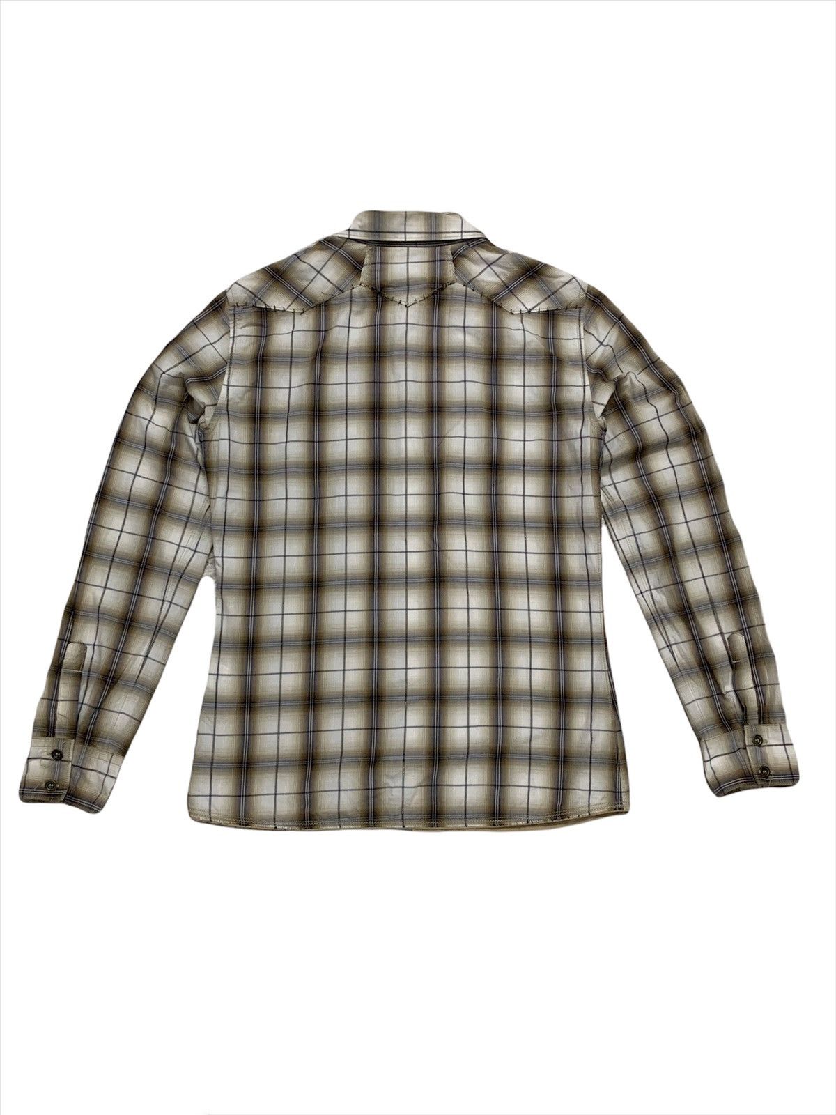 Flannel × Marithe + Francois Girbaud Marithe Francois Girbraud Flannel Studed Button Shirt Size US M / EU 48-50 / 2 - 5 Thumbnail